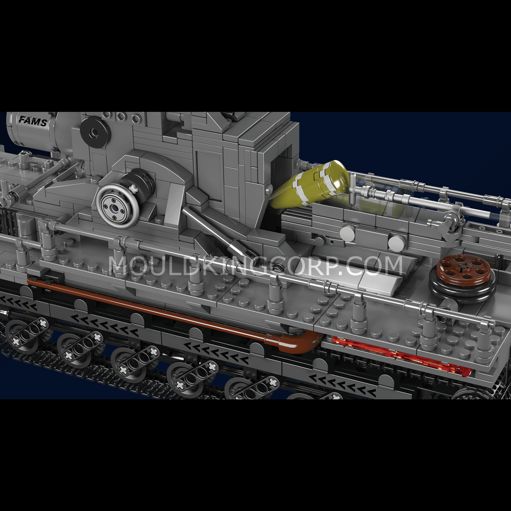 20028 Remote Controlled Karl Mortar Tank Building Set | 1,648 Pcs - Image 3 of 6 | TheBrickTube