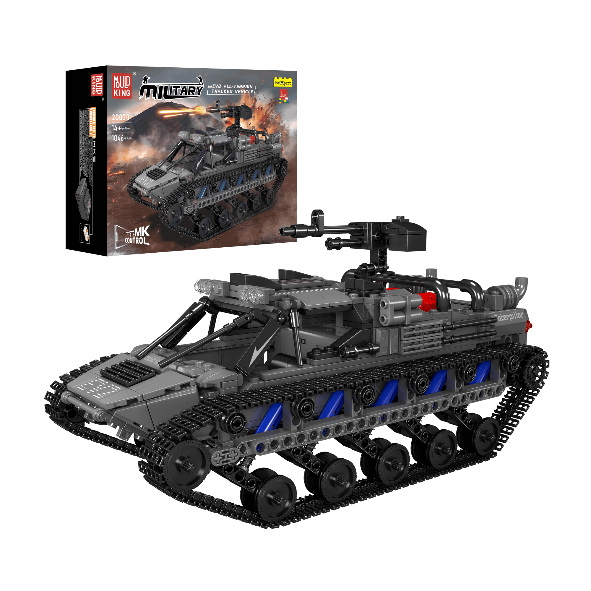 20030 EV2 All-Terrain Tracked Vehicle | 1,046 Pcs | Building Blocks Set - Main Image | TheBrickTube