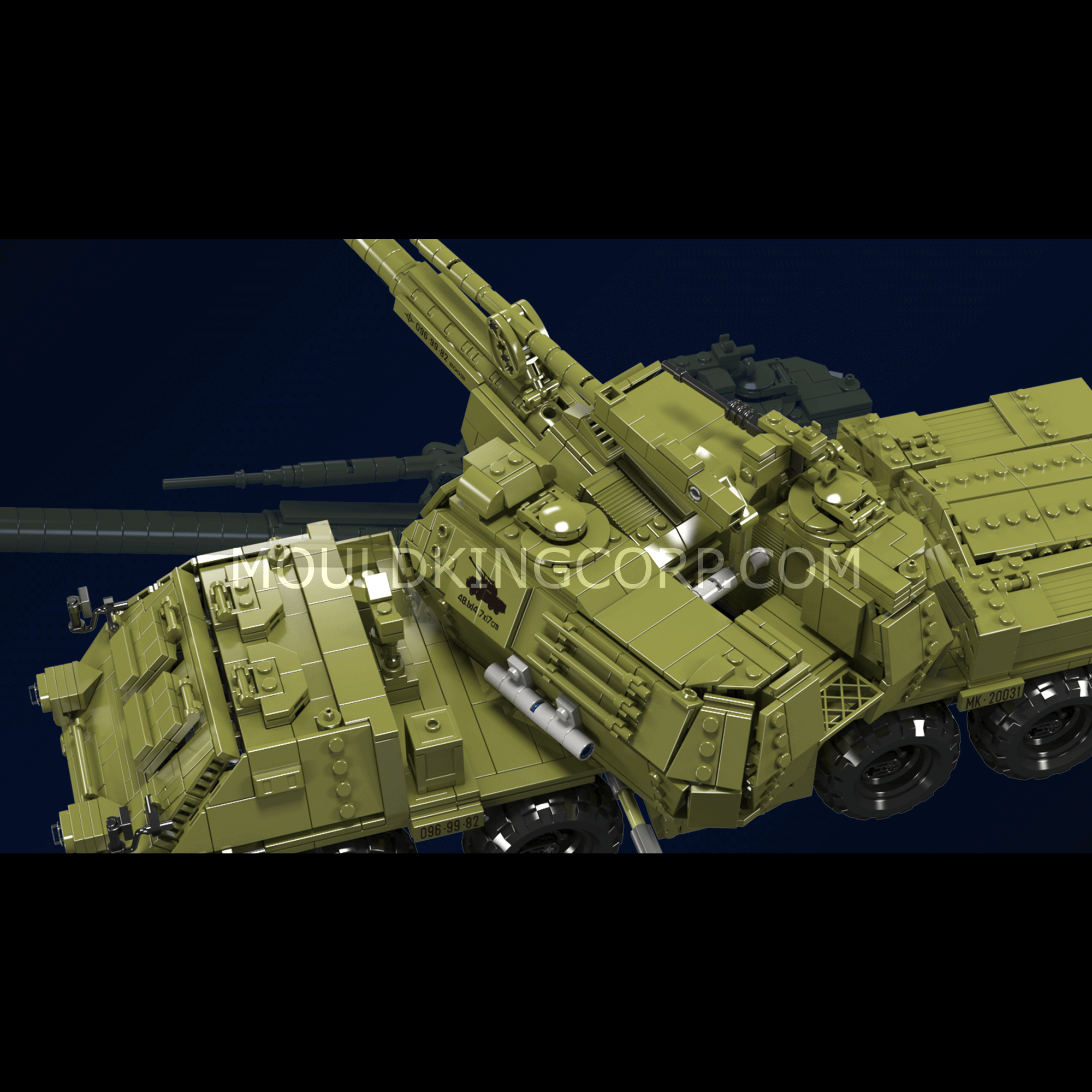 20031 Dana Self-propelled Howitzer Building Set | 1,923 Pcs - Image 3 of 6 | TheBrickTube