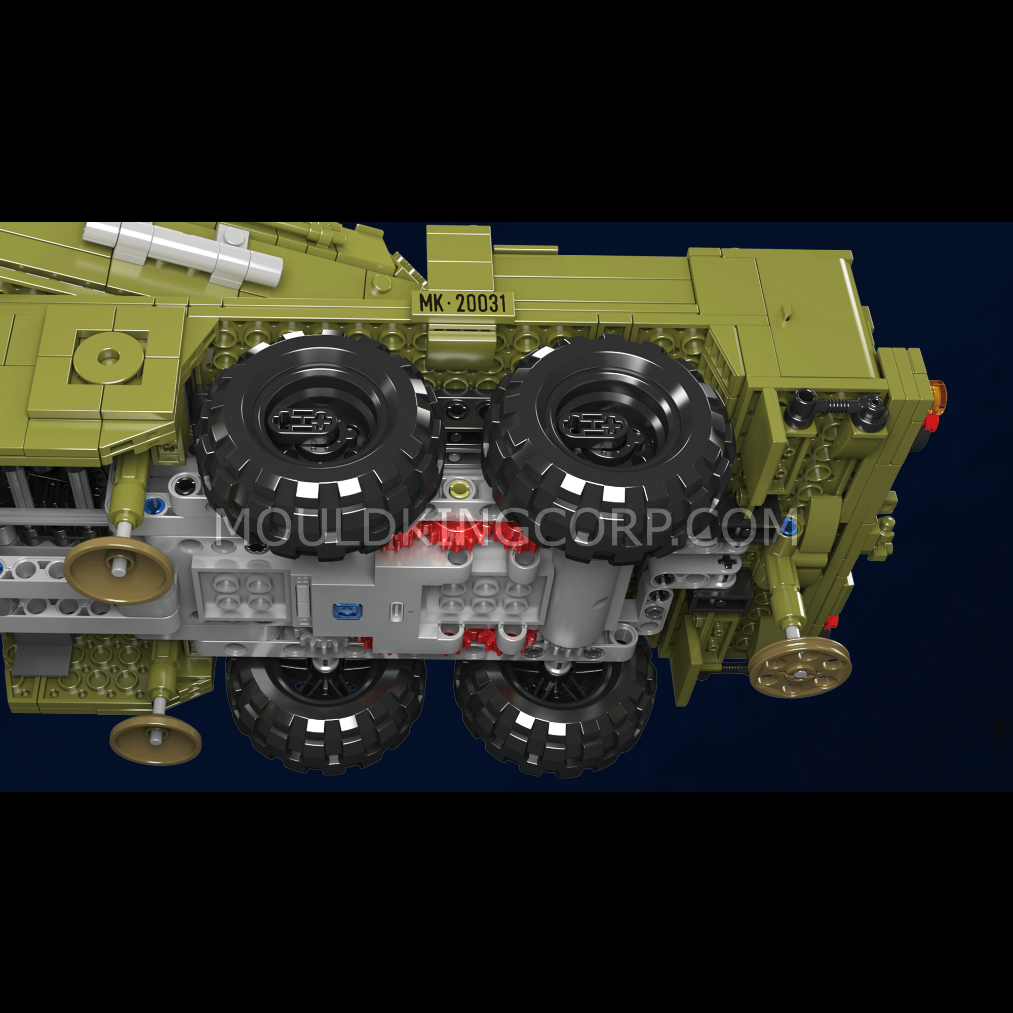 20031 Dana Self-propelled Howitzer Building Set | 1,923 Pcs - Image 5 of 6 | TheBrickTube