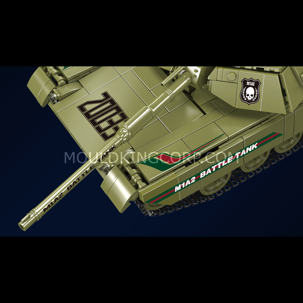 20033 MIA2 Main Battle Tank Building Set | 1,168 Pcs - Image 2 of 6 | TheBrickTube