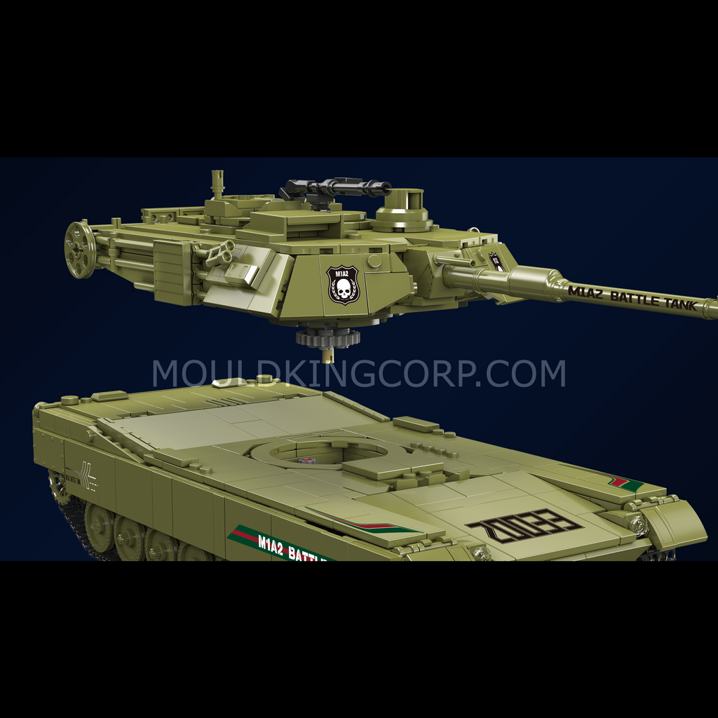 20033 MIA2 Main Battle Tank Building Set | 1,168 Pcs - Image 3 of 6 | TheBrickTube