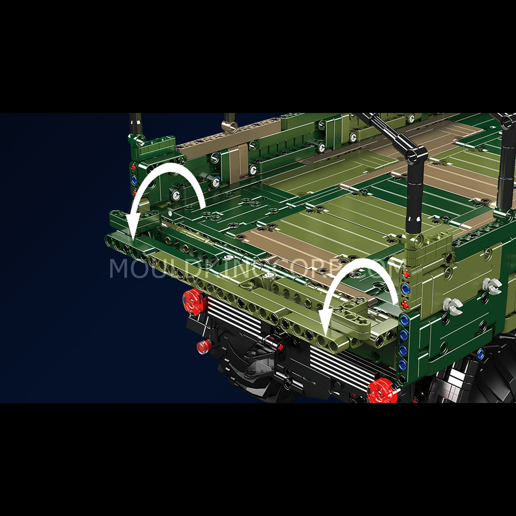 20039/20040 Remote Control KOLOS 8X8 Truck Building Set | 4,733 Pcs - Image 2 of 12 | TheBrickTube