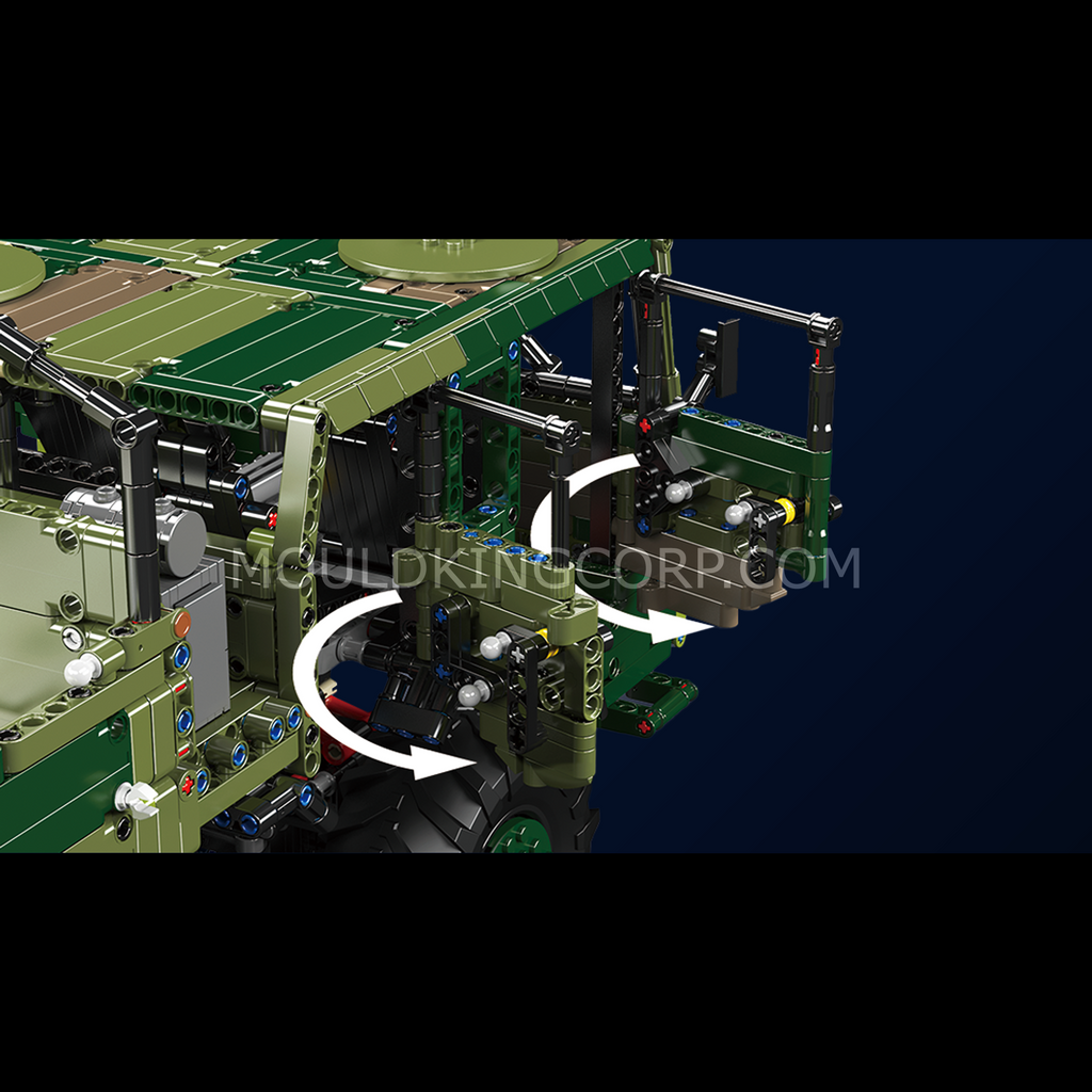 20039/20040 Remote Control KOLOS 8X8 Truck Building Set | 4,733 Pcs - Image 3 of 12 | TheBrickTube