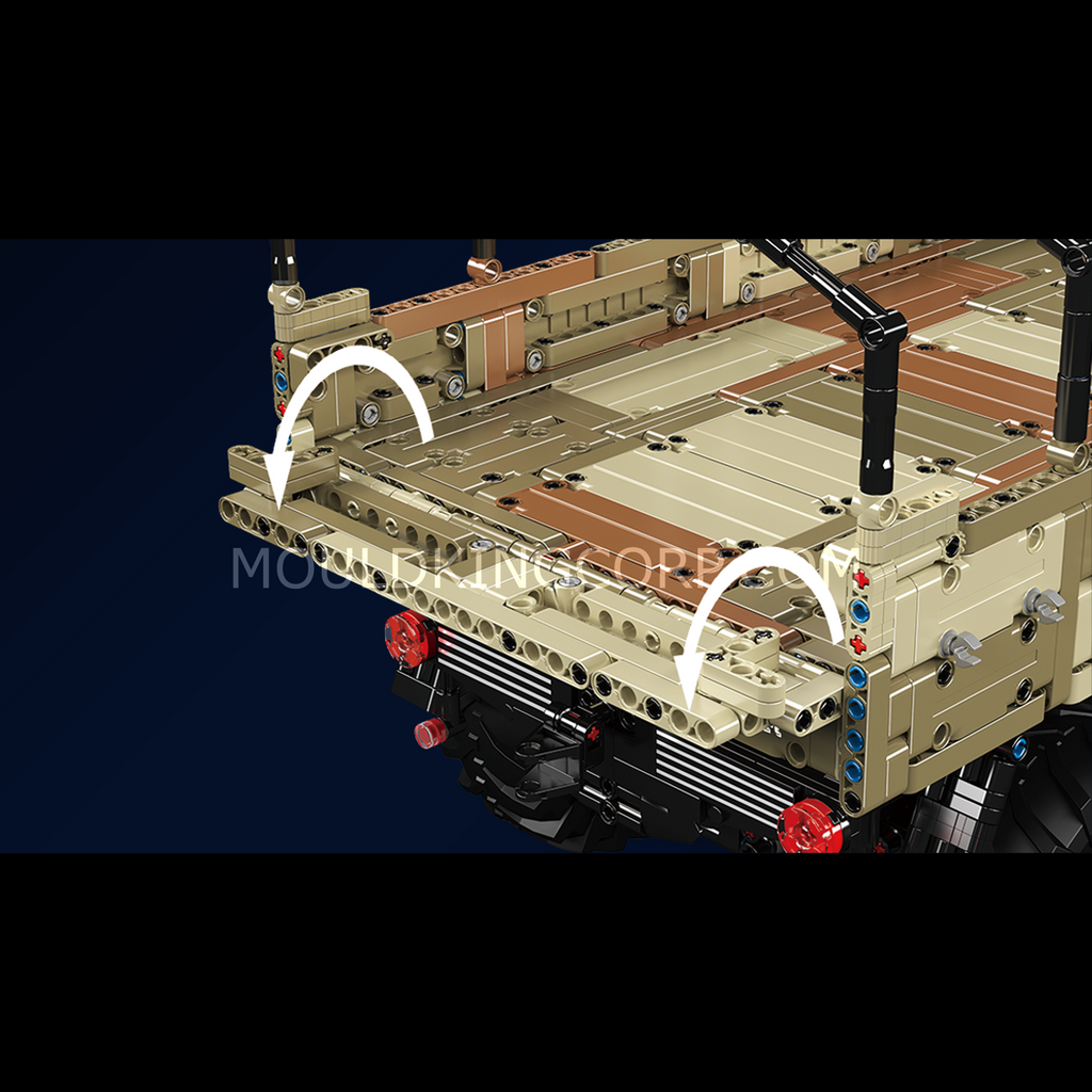 20039/20040 Remote Control KOLOS 8X8 Truck Building Set | 4,733 Pcs - Image 8 of 12 | TheBrickTube