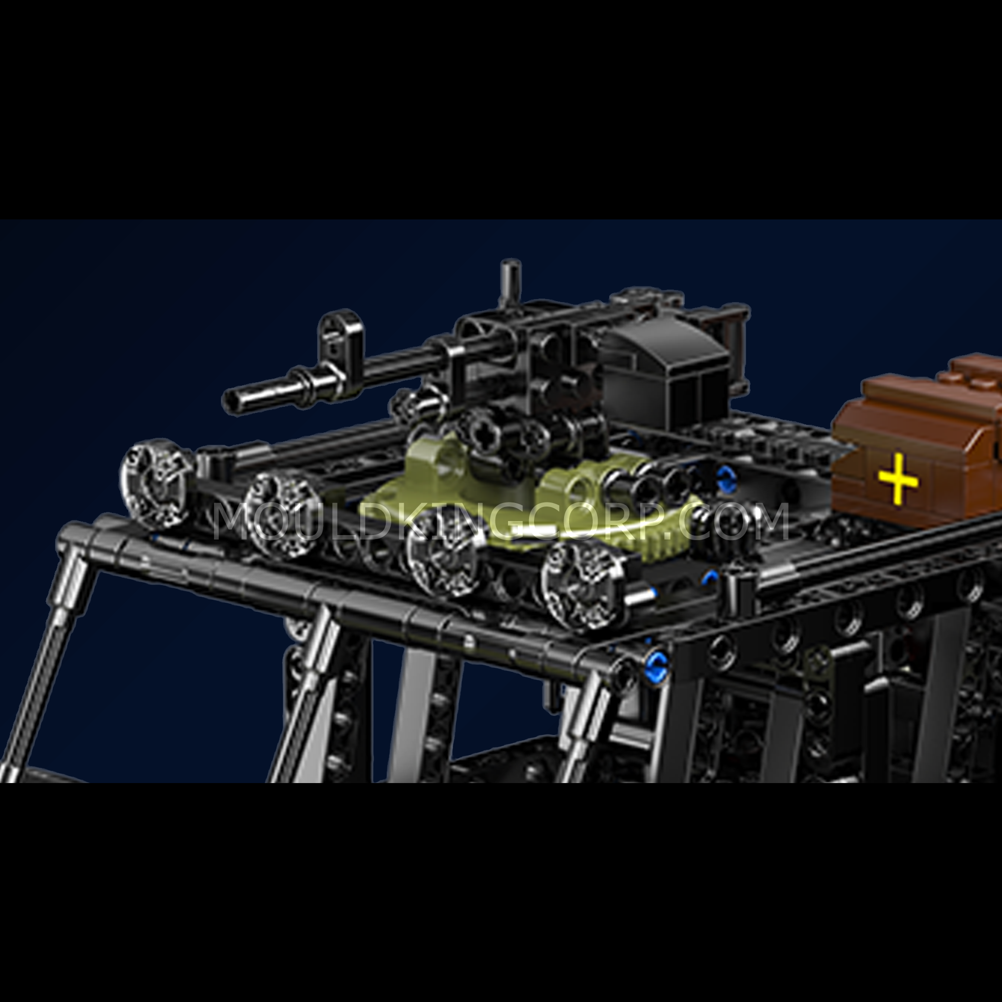 20041 & 20042 Caracal Assault Vehicle Building Set | 1,577 Pcs - Image 9 of 12 | TheBrickTube