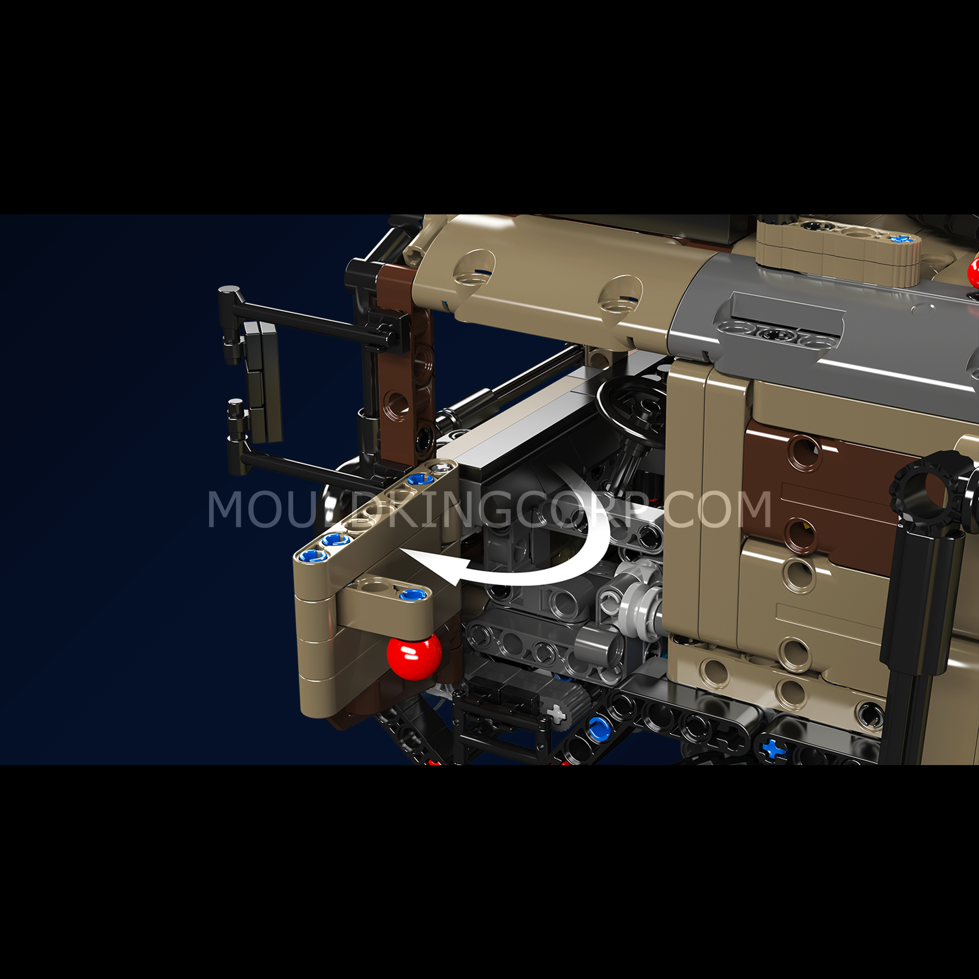 20044/20045 8x4 RC Missile Truck Military Building Set | 3,594 Pcs - Image 2 of 12 | TheBrickTube