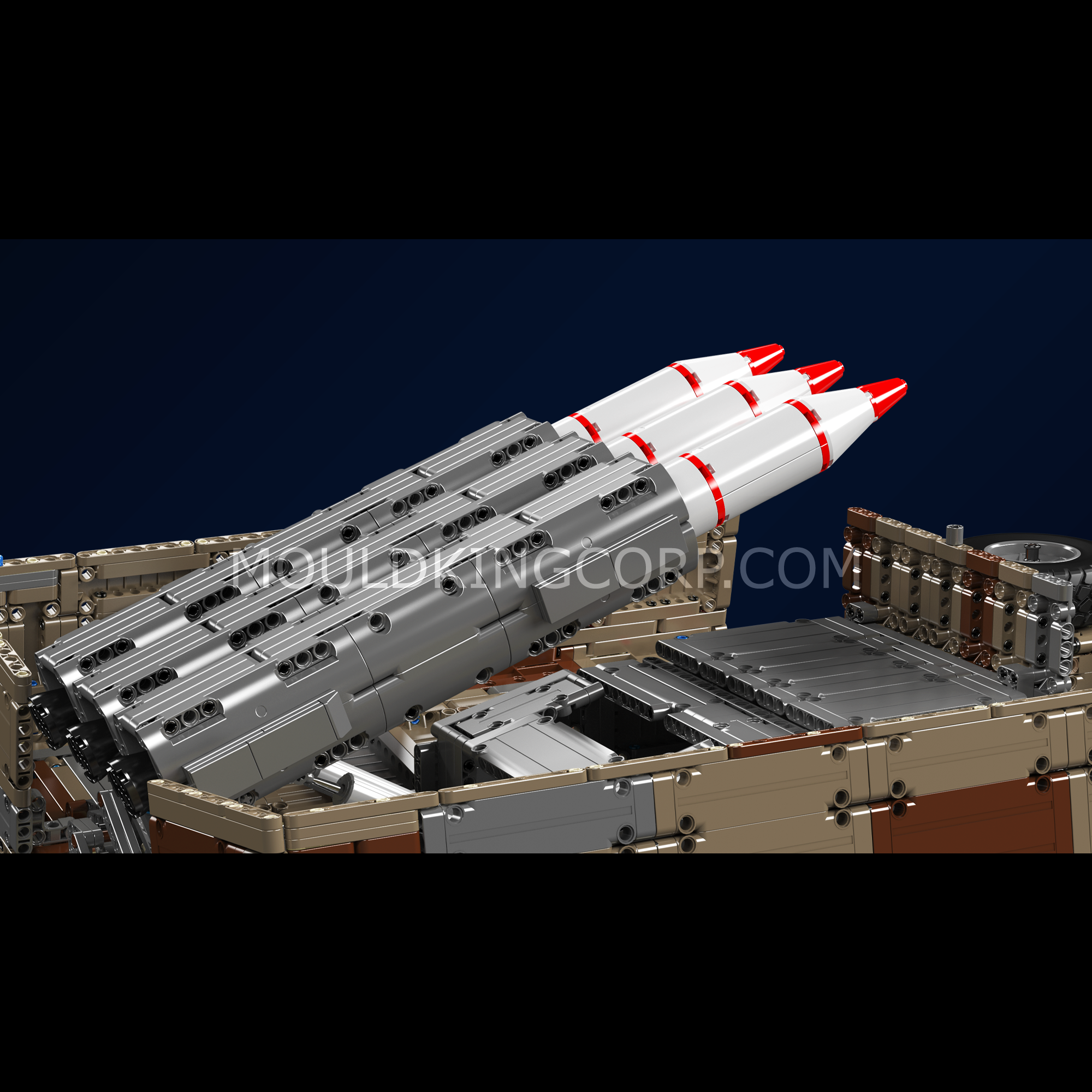 20044/20045 8x4 RC Missile Truck Military Building Set | 3,594 Pcs - Image 5 of 12 | TheBrickTube