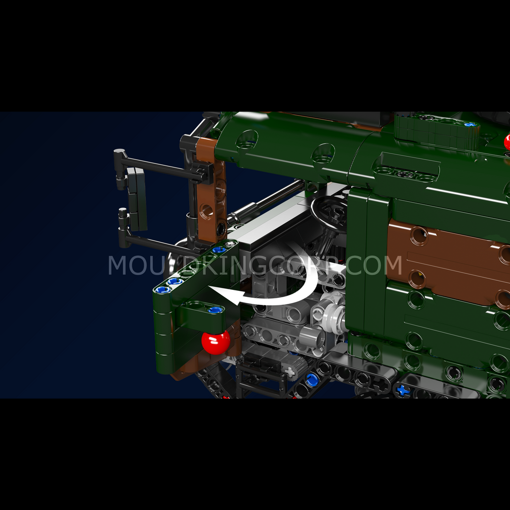 20044/20045 8x4 RC Missile Truck Military Building Set | 3,594 Pcs - Image 8 of 12 | TheBrickTube