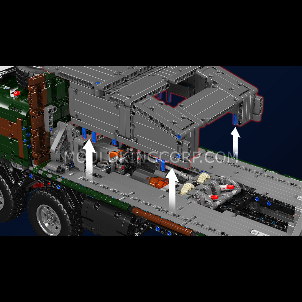 20044/20045 8x4 RC Missile Truck Military Building Set | 3,594 Pcs - Image 11 of 12 | TheBrickTube