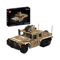 20047 Remote-Controlled Desert Tracked Humvee Building Set | 2,094 Pcs - Main Image | TheBrickTube