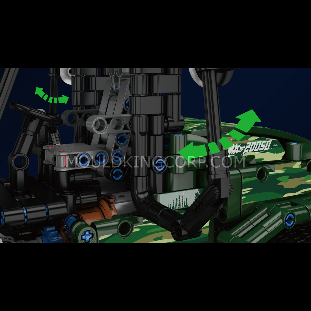 20050 All-Terrain Forklift Building Set | 1,312 PCS - Image 4 of 6 | TheBrickTube