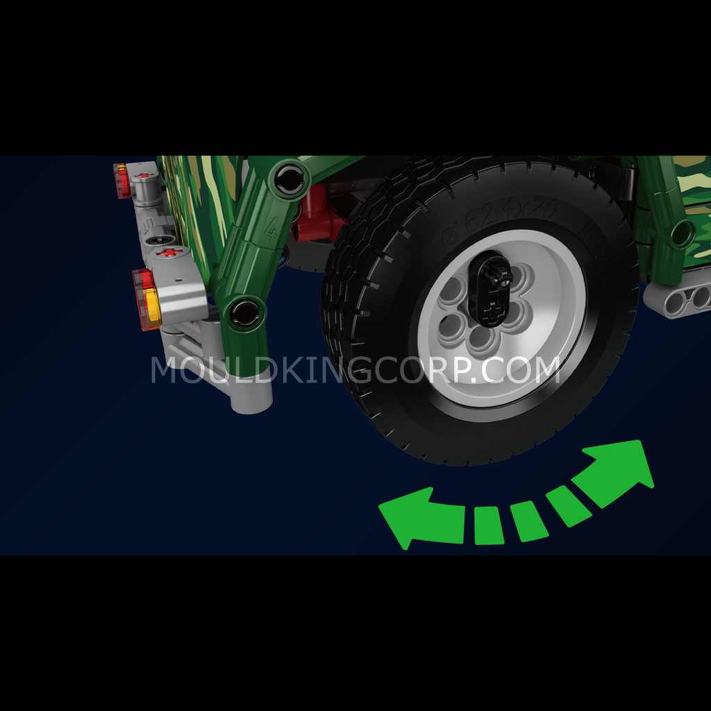 20050 All-Terrain Forklift Building Set | 1,312 PCS - Image 5 of 6 | TheBrickTube