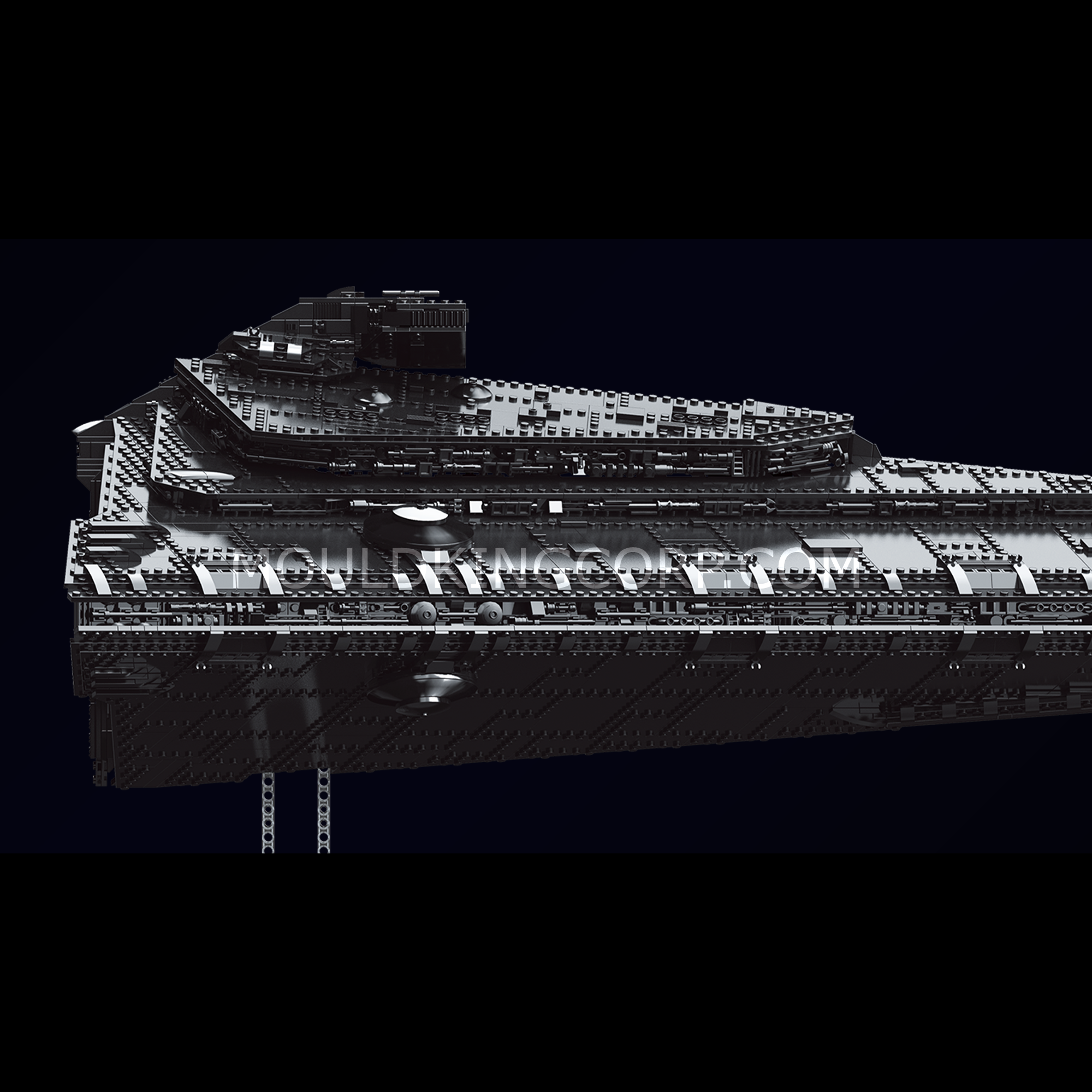 21004 Ultimate Dreadnought Starship Building Model Set | 10,368 Pcs - Image 3 of 6 | TheBrickTube