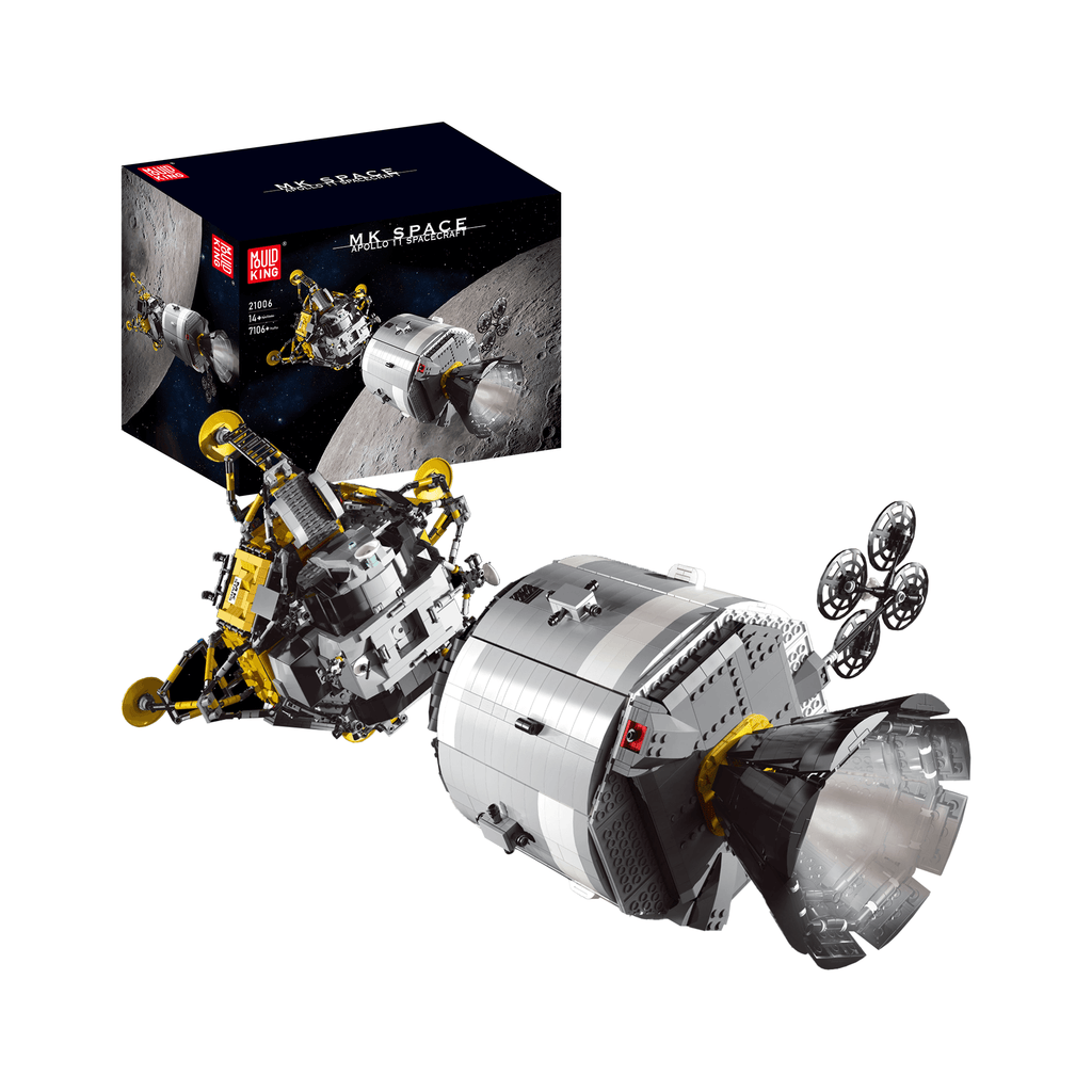 21006 Apollo 11 Spacecraft Brick Building Set | 7,106 PCS - Main Image | TheBrickTube