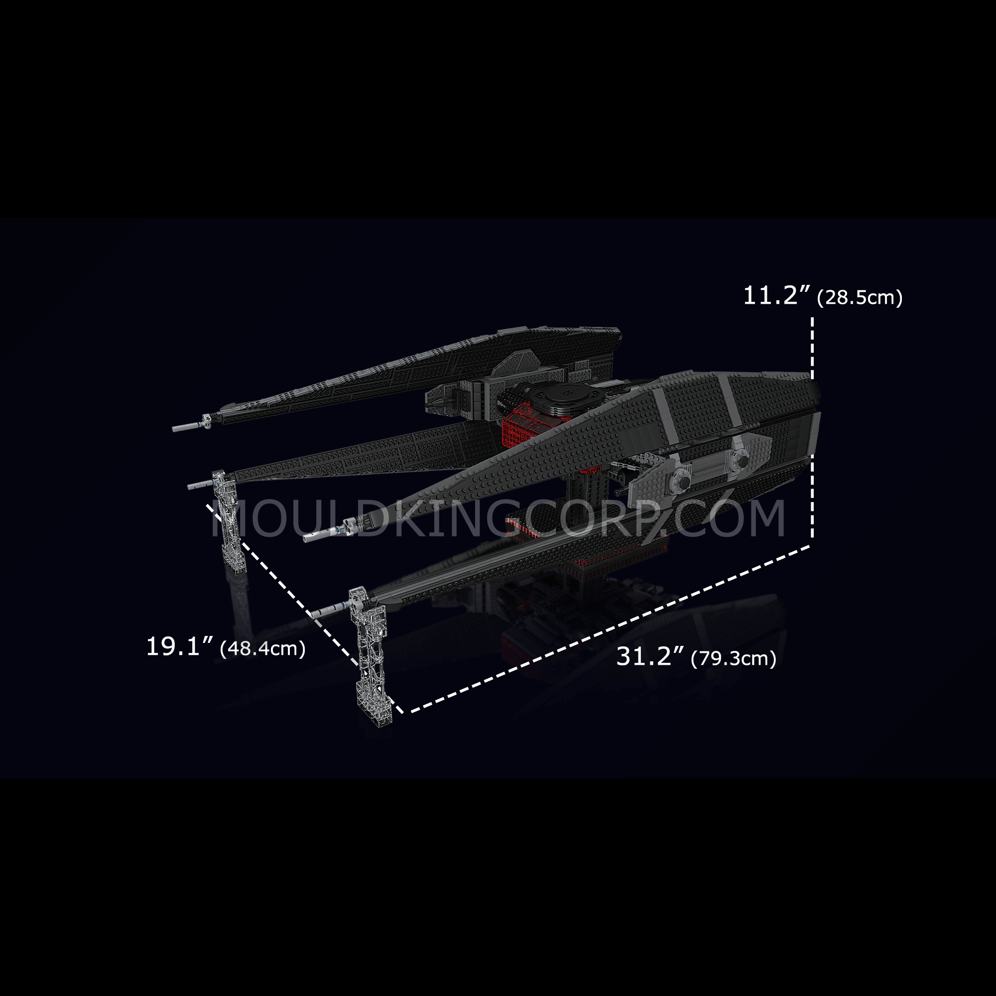 21025 TIE Fighter Model Building Set | 3,758 PCS - Image 5 of 5 | TheBrickTube