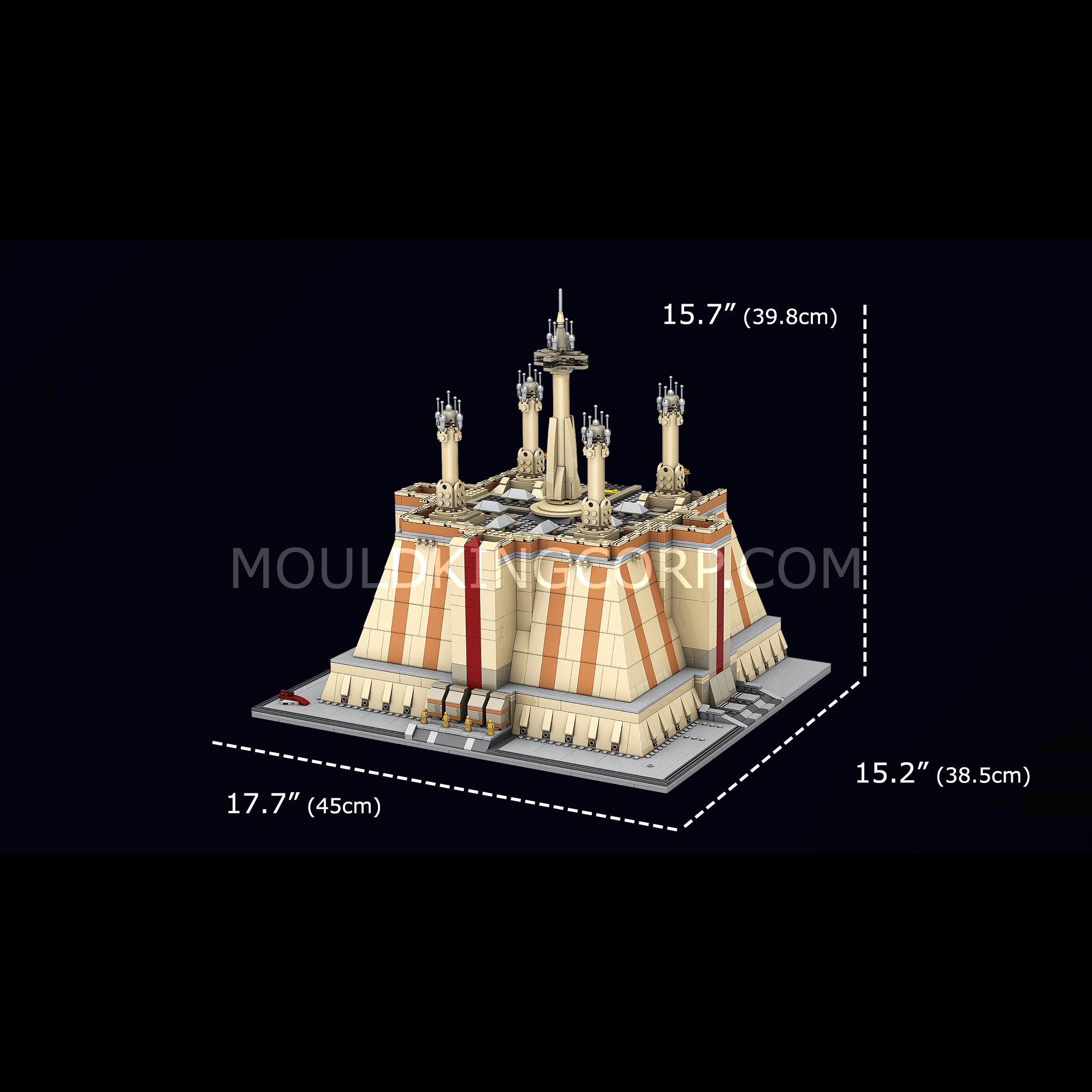 21036 The Temple Building Set | 3,745 PCS - Image 6 of 6 | TheBrickTube