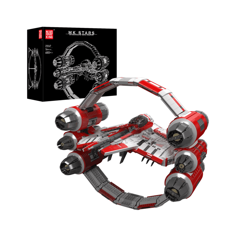 21047 Interstellar Ring Fighter Model Building Set | 6,003 PCS - TheBrickTube
