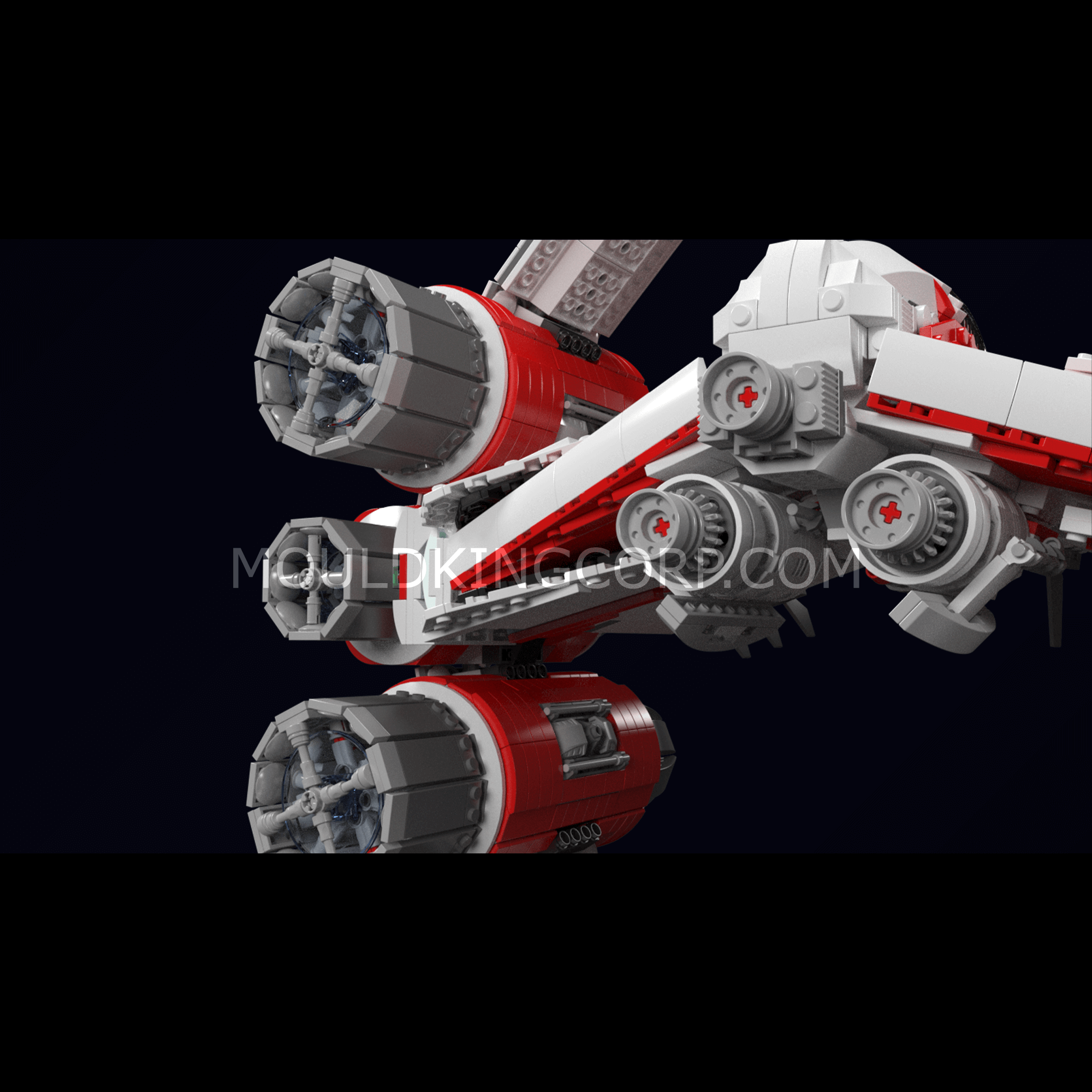 21047 Interstellar Ring Fighter Model Building Set | 6,003 PCS - Image 4 of 6 | TheBrickTube