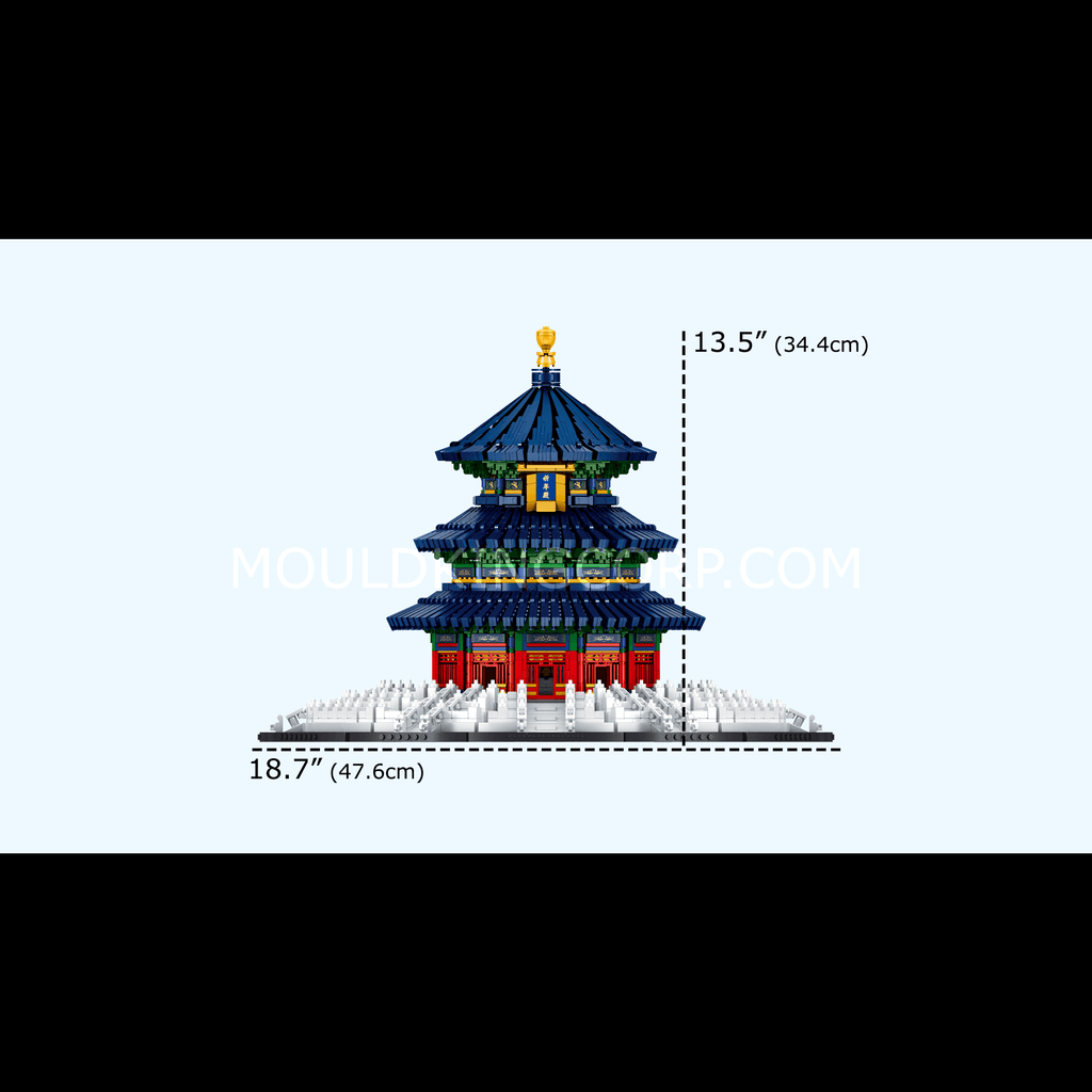22009 The Temple of Heaven Building Set | 5,532 Pcs - Image 6 of 6 | TheBrickTube