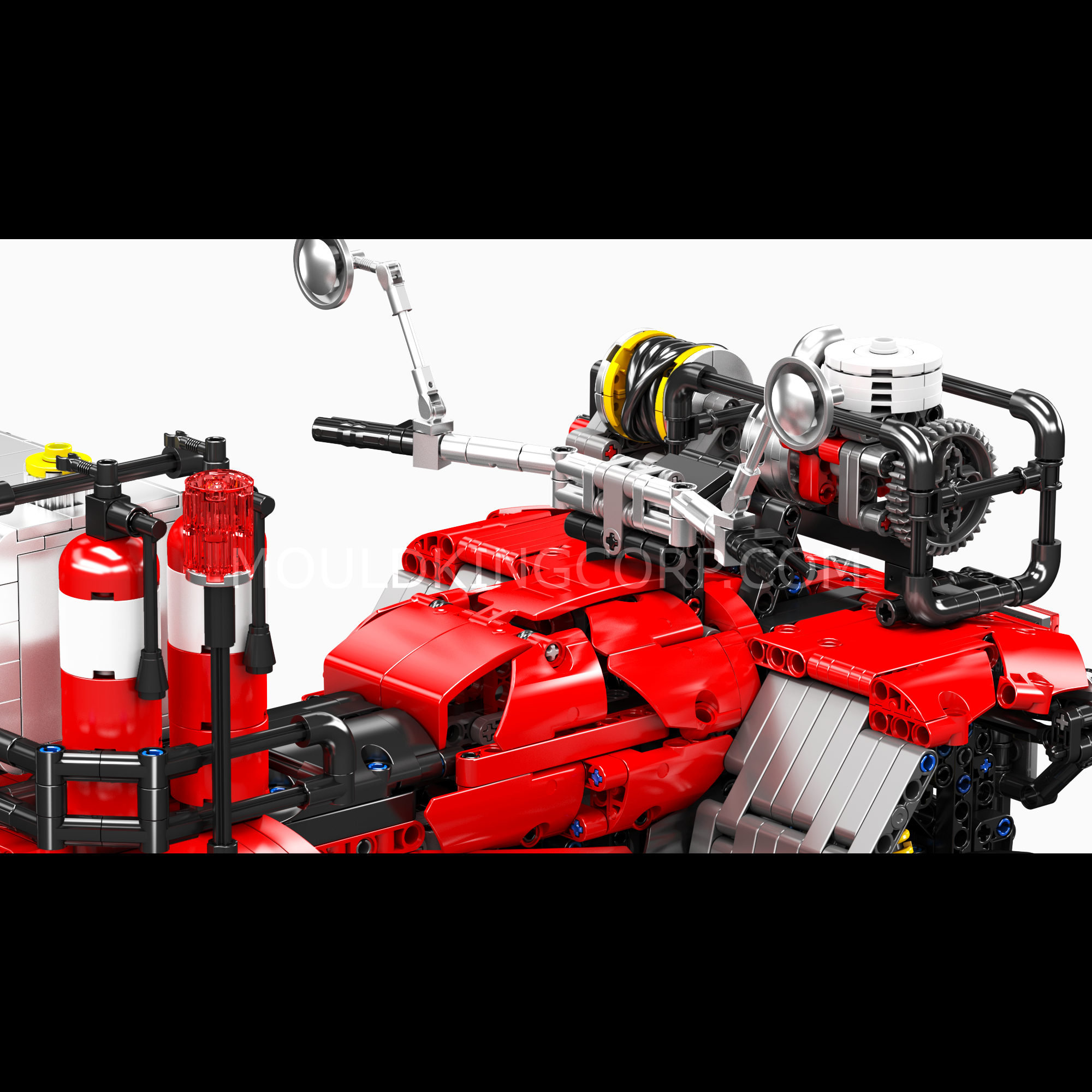 23003 ATV Firefighting Rescue Vehicle Building Set | 2,100 Pcs - Image 4 of 6 | TheBrickTube