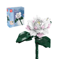 24007 Camellia Flower Decor Building Set | 127 PCS - Main Image | TheBrickTube