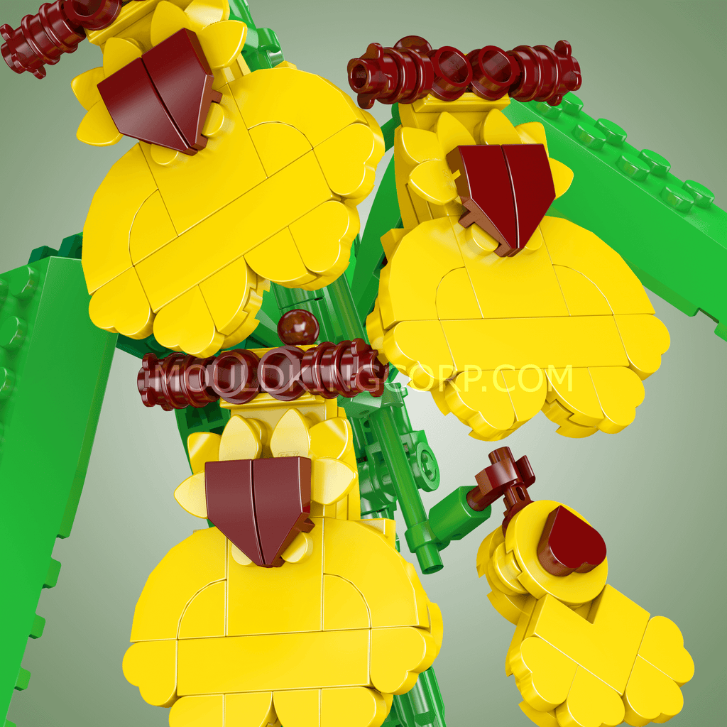 24009 Dancing Lady Orchid Building Set | 237 PCS - Image 3 of 4 | TheBrickTube
