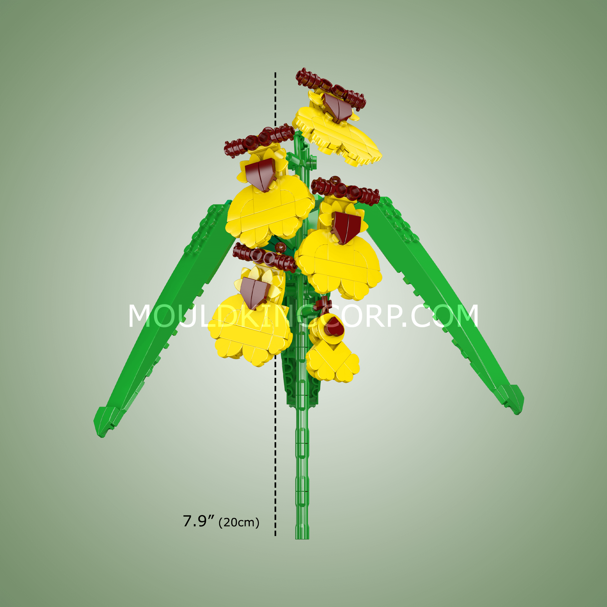 24009 Dancing Lady Orchid Building Set | 237 PCS - Image 4 of 4 | TheBrickTube