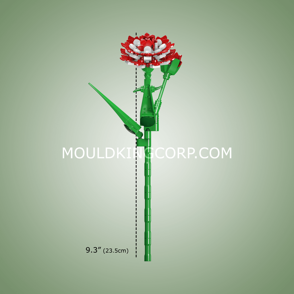 24010 Carnation Flower Decor Building Set | 116 PCS - Image 4 of 4 | TheBrickTube