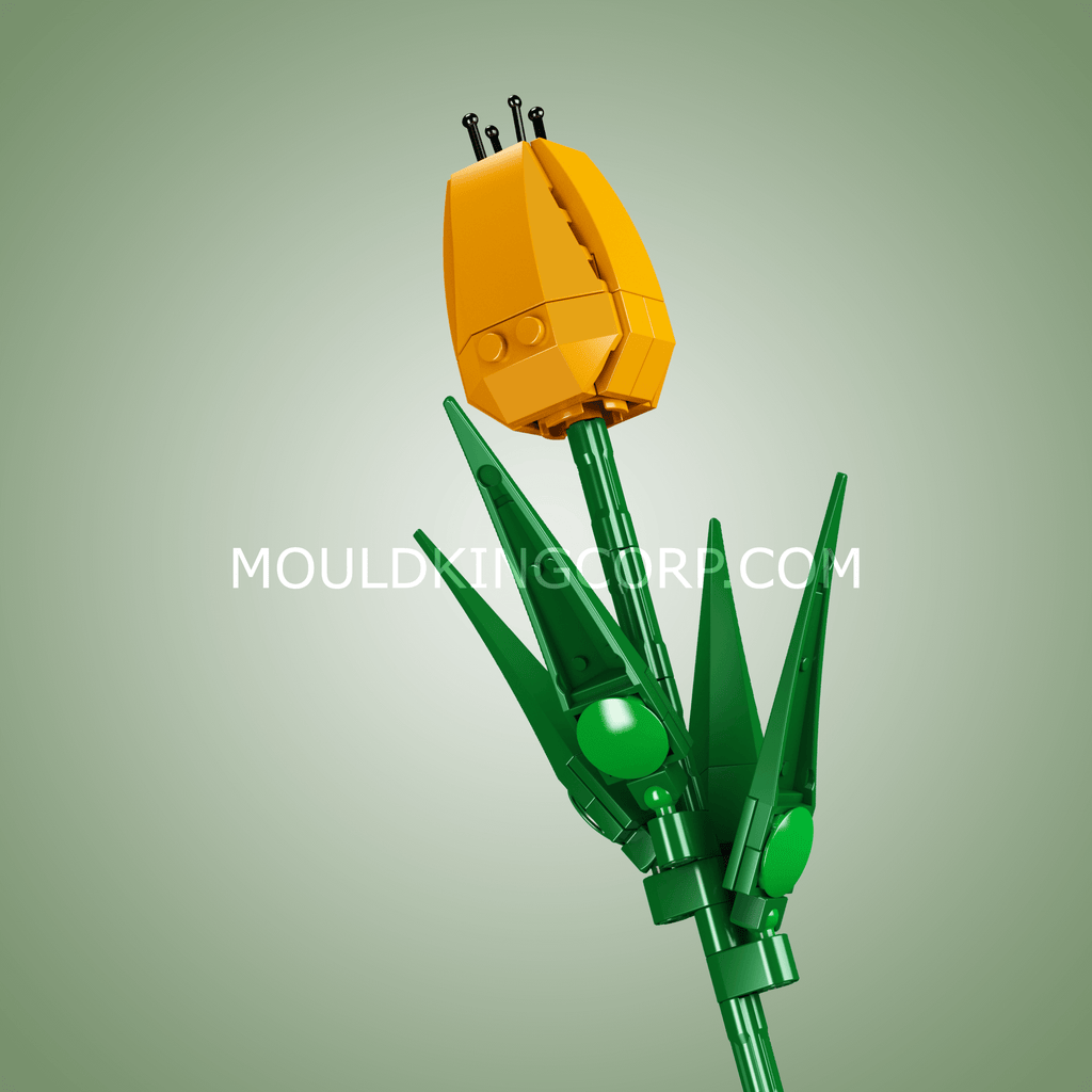 24012 Tulip Bud Artificial Building Set | 83 PCS - Image 2 of 4 | TheBrickTube