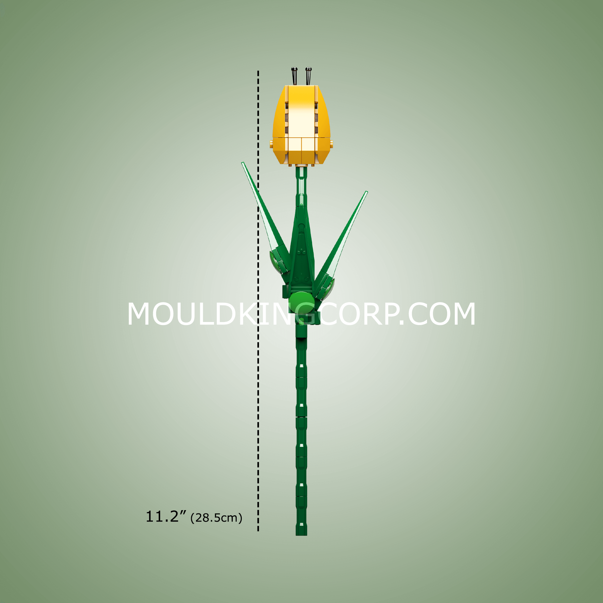 24012 Tulip Bud Artificial Building Set | 83 PCS - Image 4 of 4 | TheBrickTube