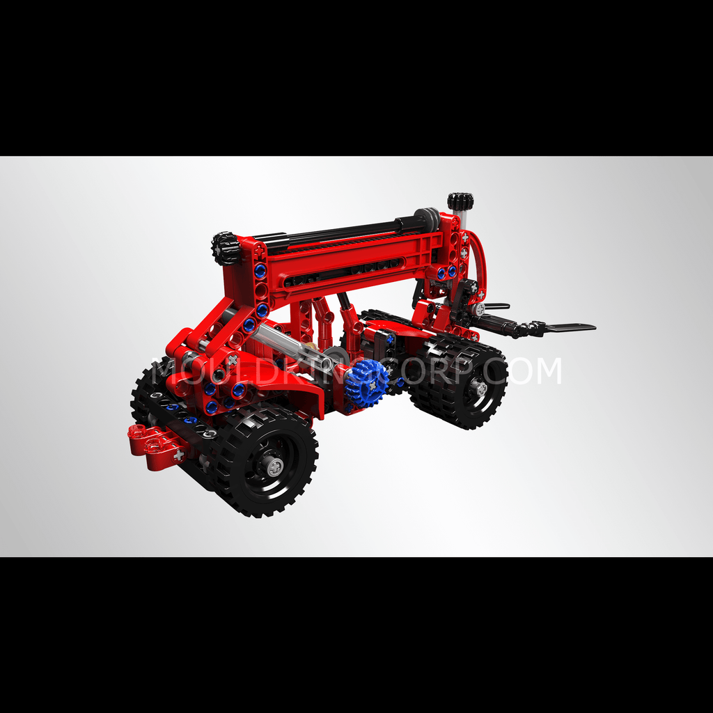 24016 Telehandler Building Toy Set | 218 PCS | Modular Building Blocks - Image 2 of 5 | TheBrickTube