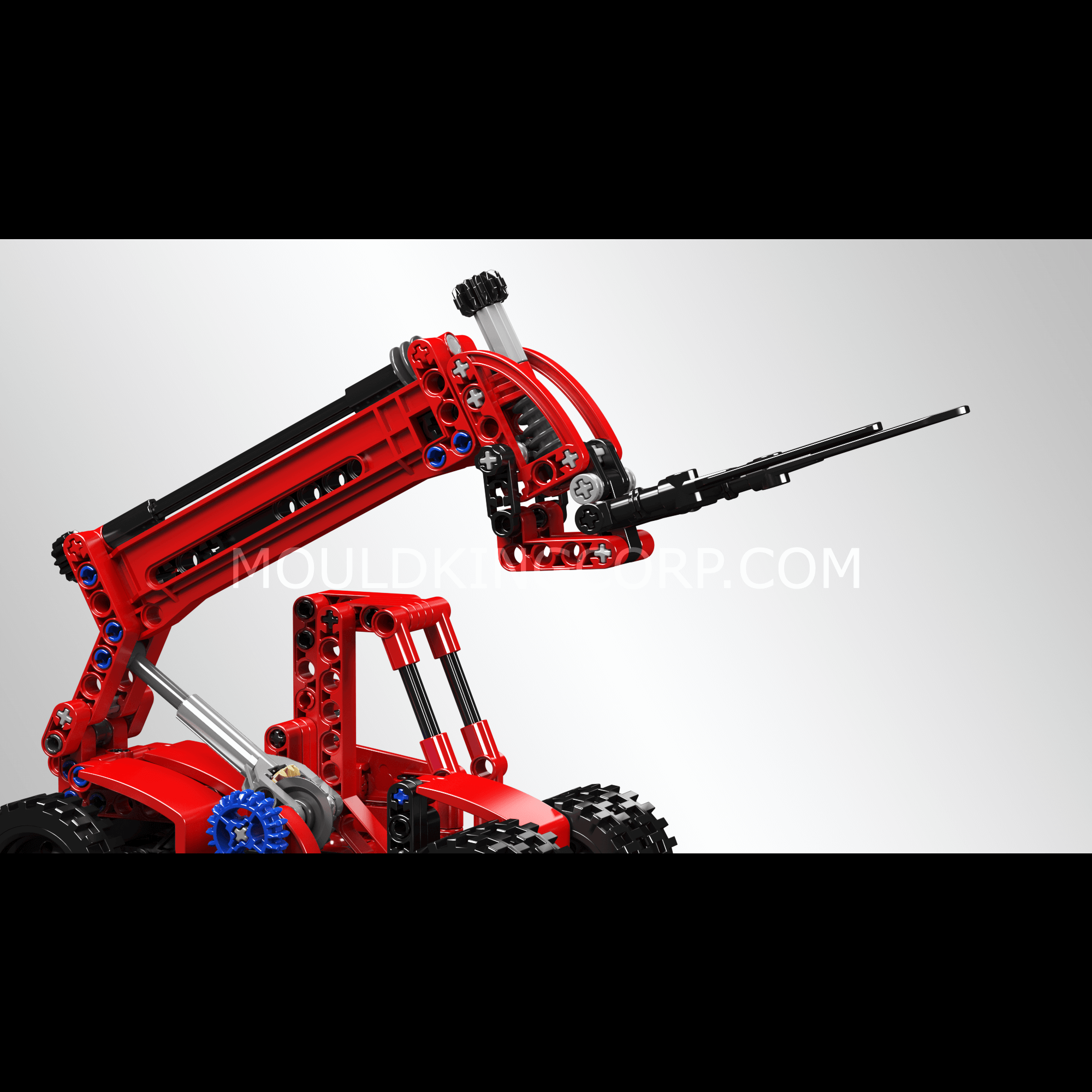 24016 Telehandler Building Toy Set | 218 PCS | Modular Building Blocks - Image 3 of 5 | TheBrickTube