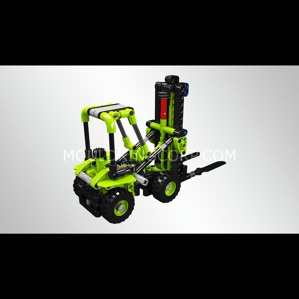 24017 Forklift Workshop Loading Vehicle Building Toy Set | 219 PCS - Image 2 of 5 | TheBrickTube