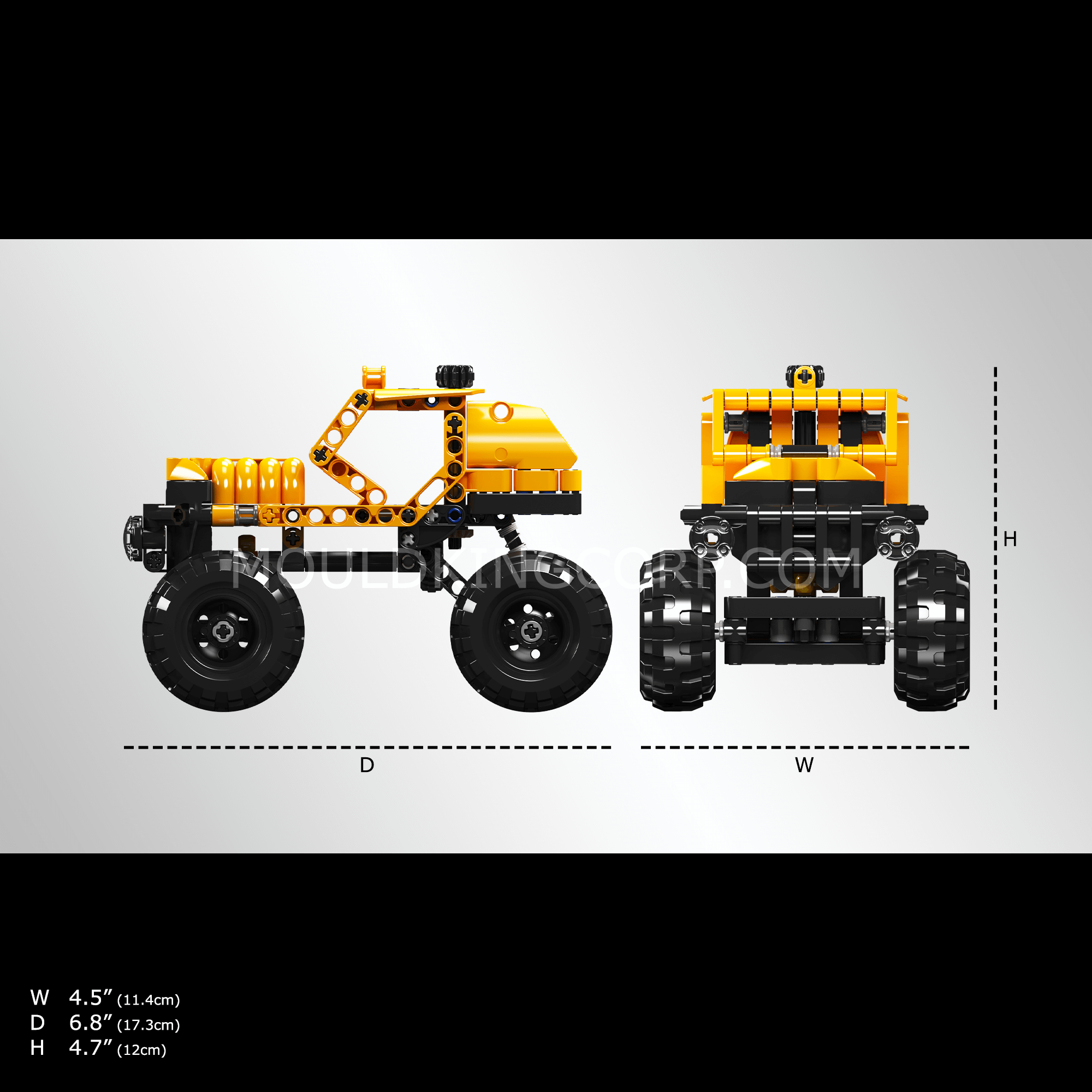 24018 Off-road SUV Building Toy Set | 246 PCS | Modular Building Blocks - Image 5 of 5 | TheBrickTube