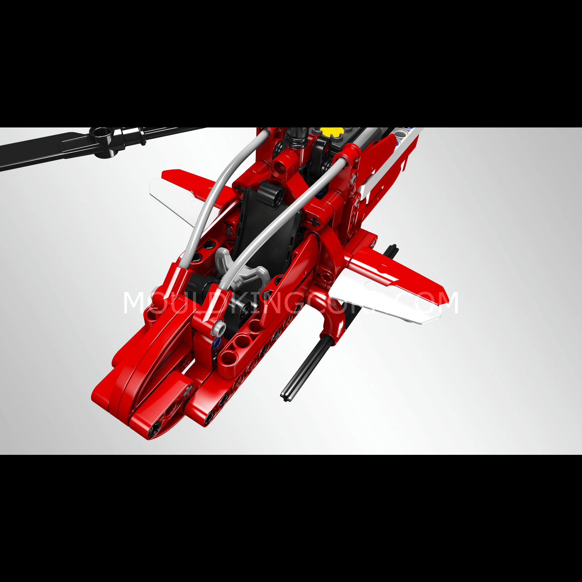 24022 Sparrow Helicopter Building Toy Set | 266 PCS | Military Building Blocks - Image 3 of 5 | TheBrickTube