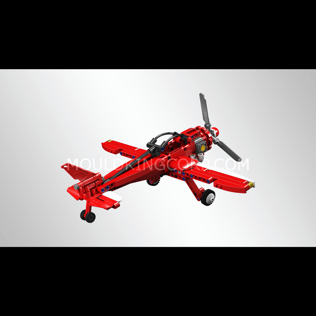 24023 Racing Plane Building Toy Set | 252 PCS | Building Blocks Set - Image 2 of 5 | TheBrickTube