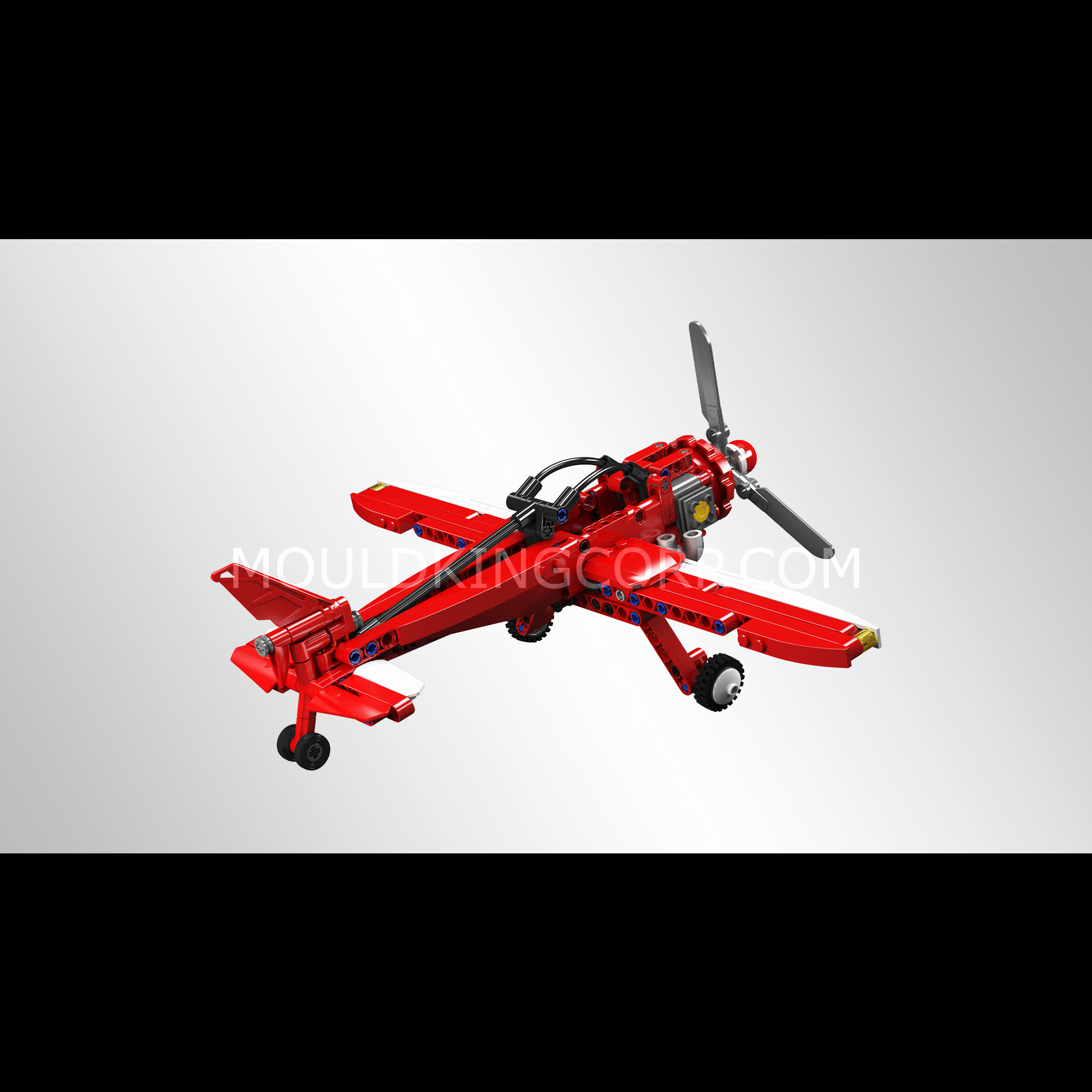 24023 Racing Plane Building Toy Set | 252 PCS | Building Blocks Set - Image 2 of 5 | TheBrickTube