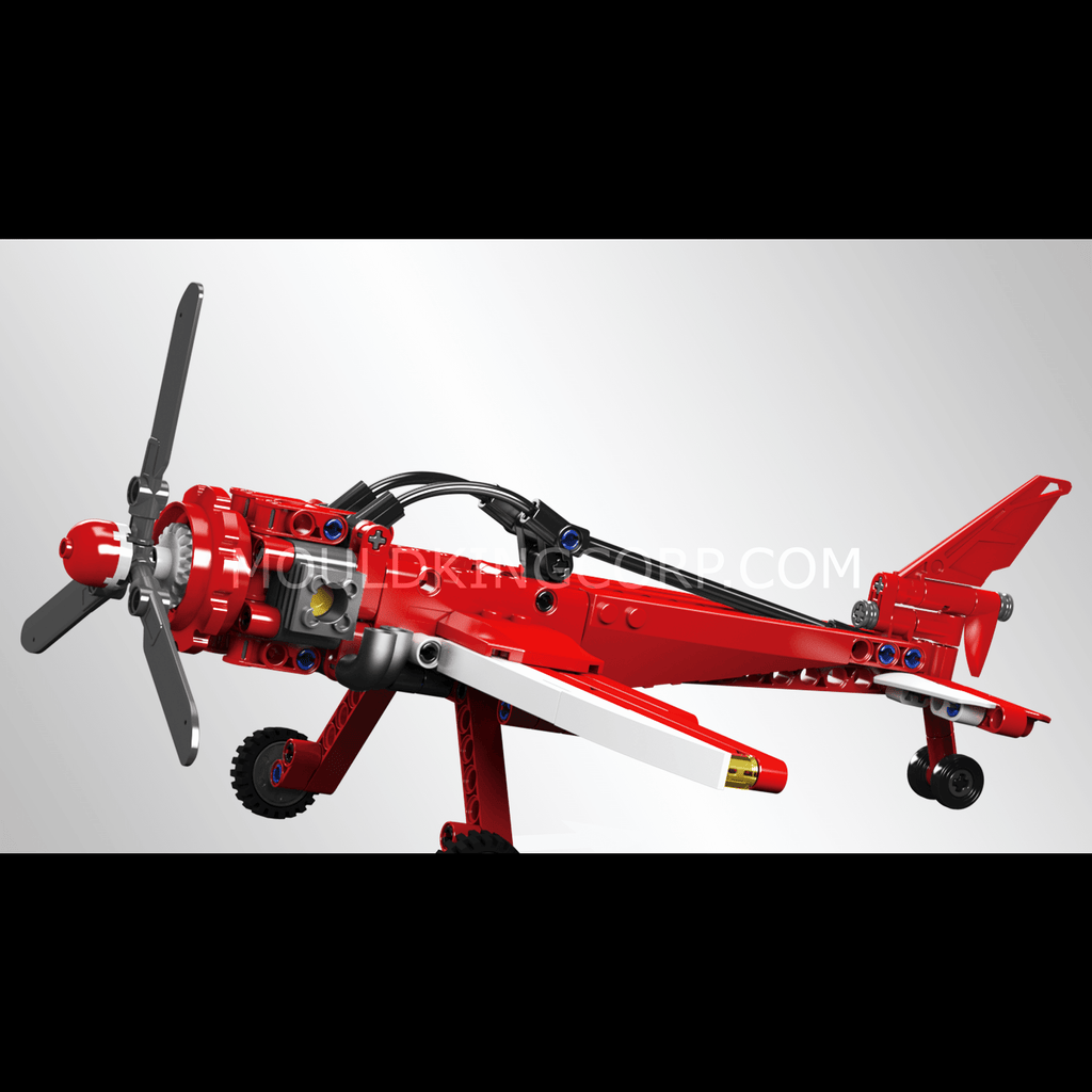 24023 Racing Plane Building Toy Set | 252 PCS | Building Blocks Set - Image 3 of 5 | TheBrickTube