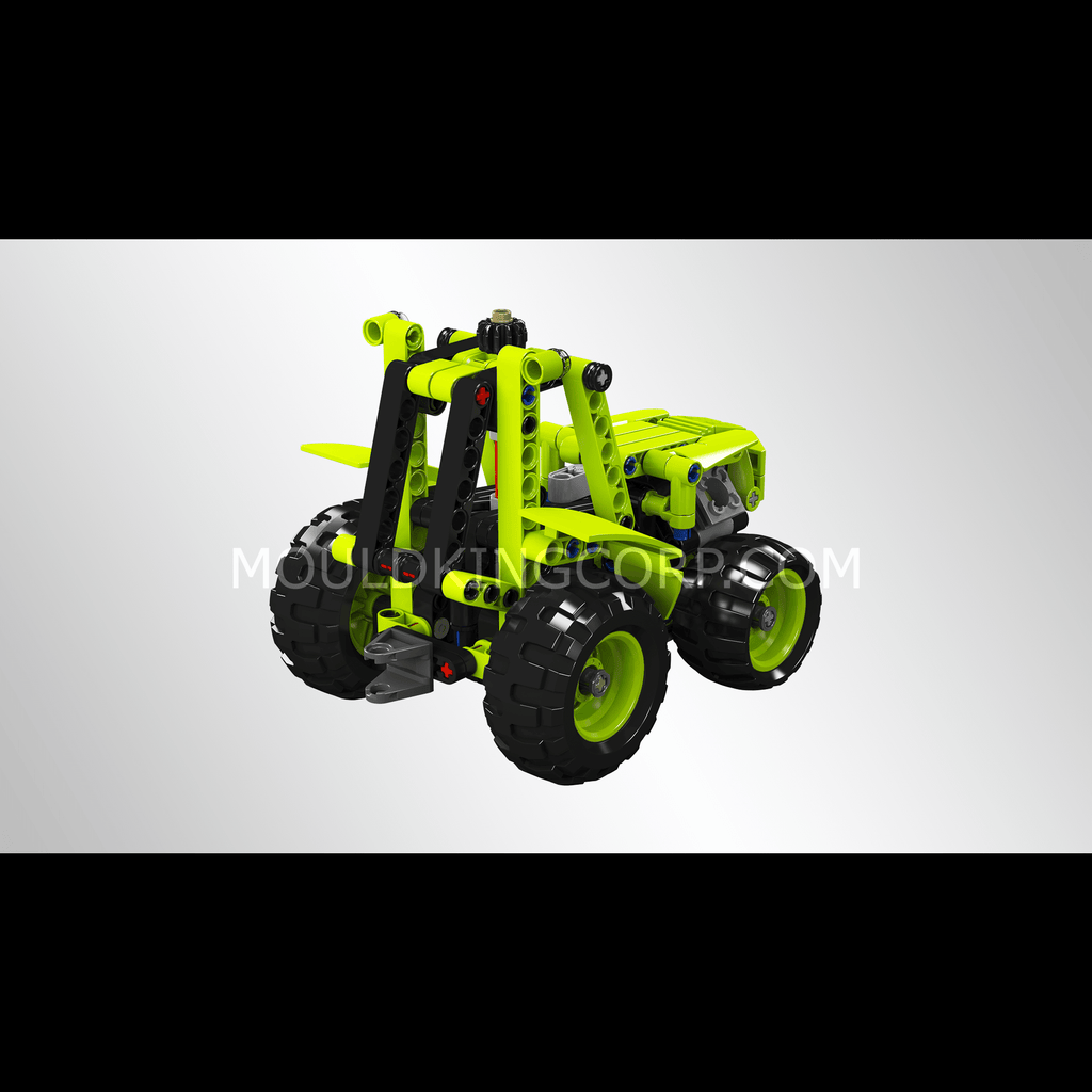 24024 Farm Tractor Building Toy Set | 242 PCS | Building Blocks Set - Image 2 of 5 | TheBrickTube