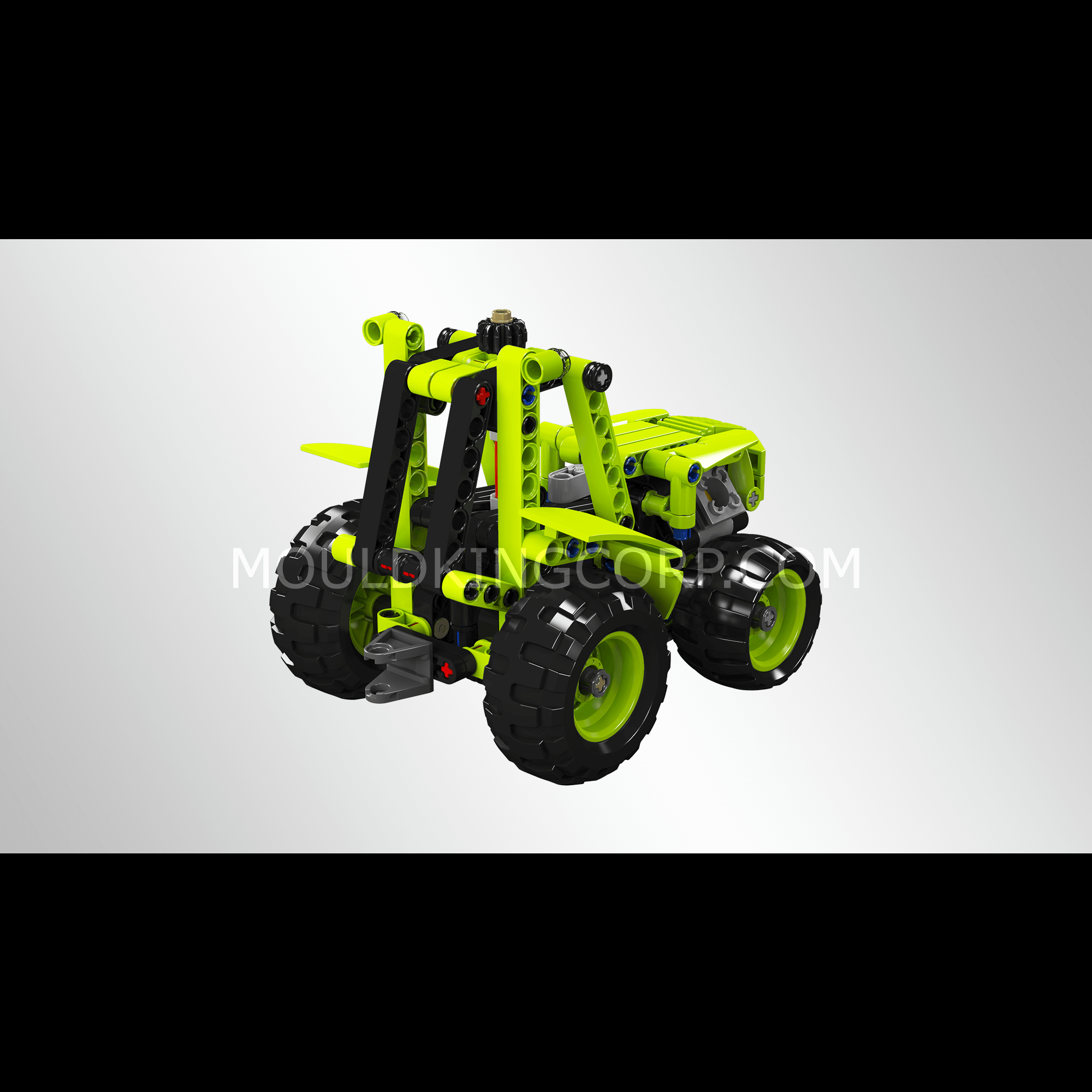 24024 Farm Tractor Building Toy Set | 242 PCS | Building Blocks Set - Image 2 of 5 | TheBrickTube