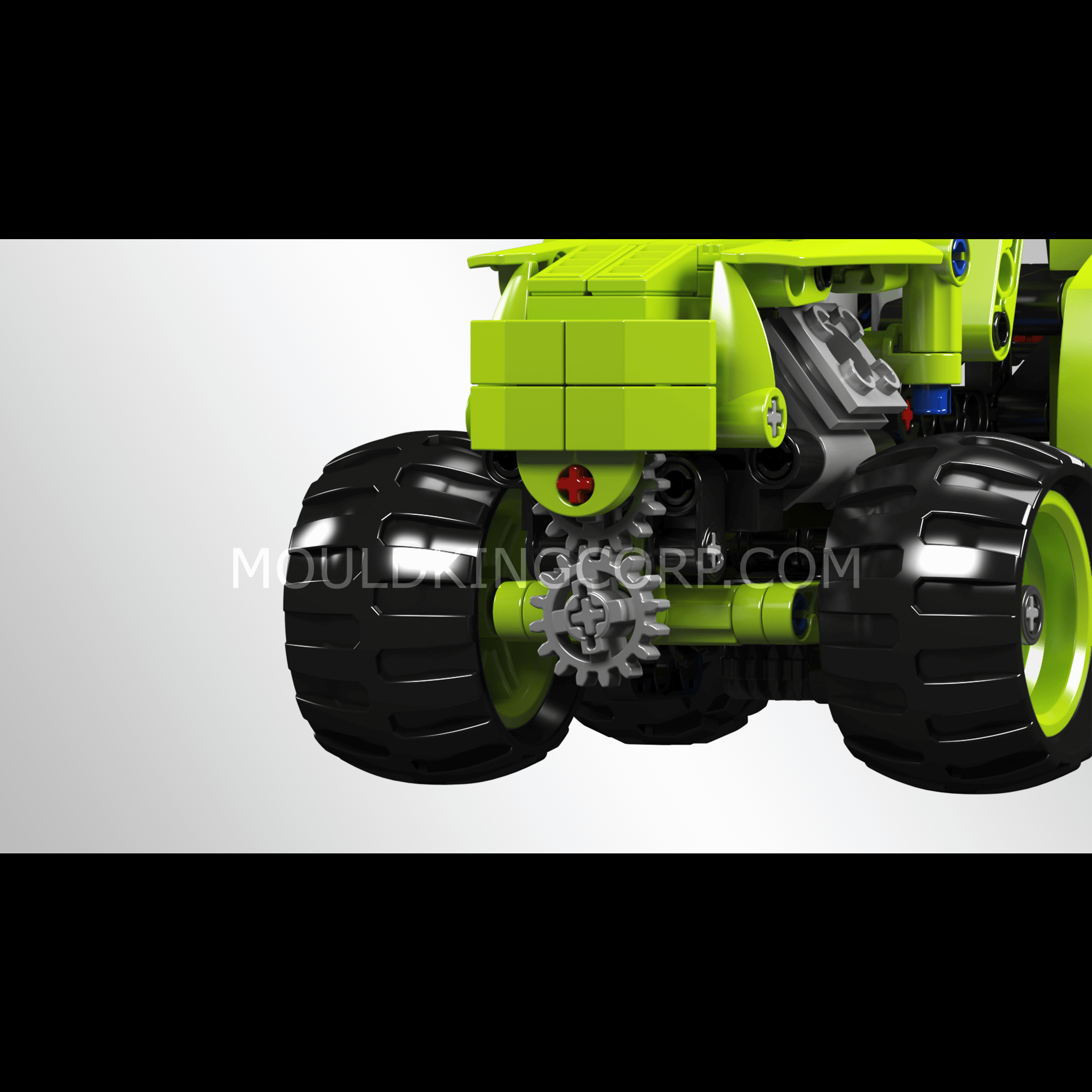 24024 Farm Tractor Building Toy Set | 242 PCS | Building Blocks Set - Image 3 of 5 | TheBrickTube