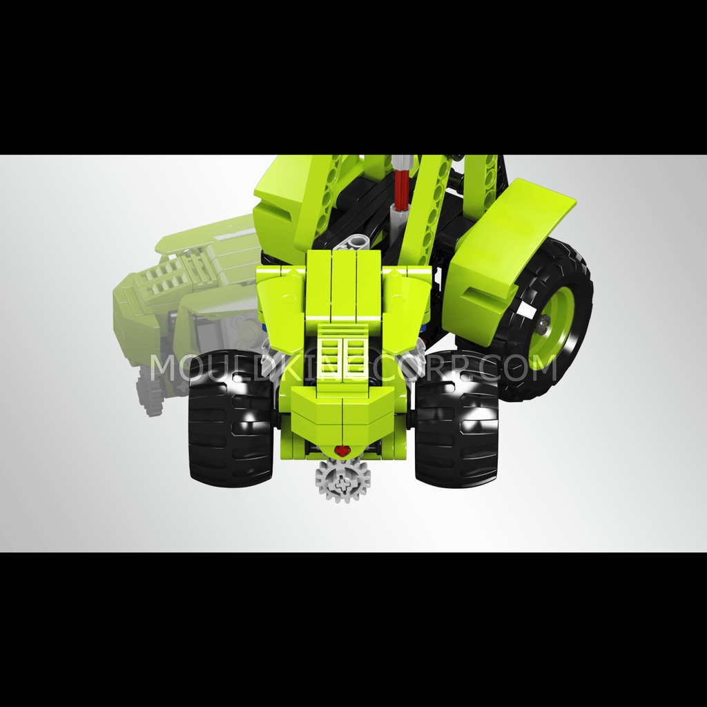 24024 Farm Tractor Building Toy Set | 242 PCS | Building Blocks Set - Image 4 of 5 | TheBrickTube