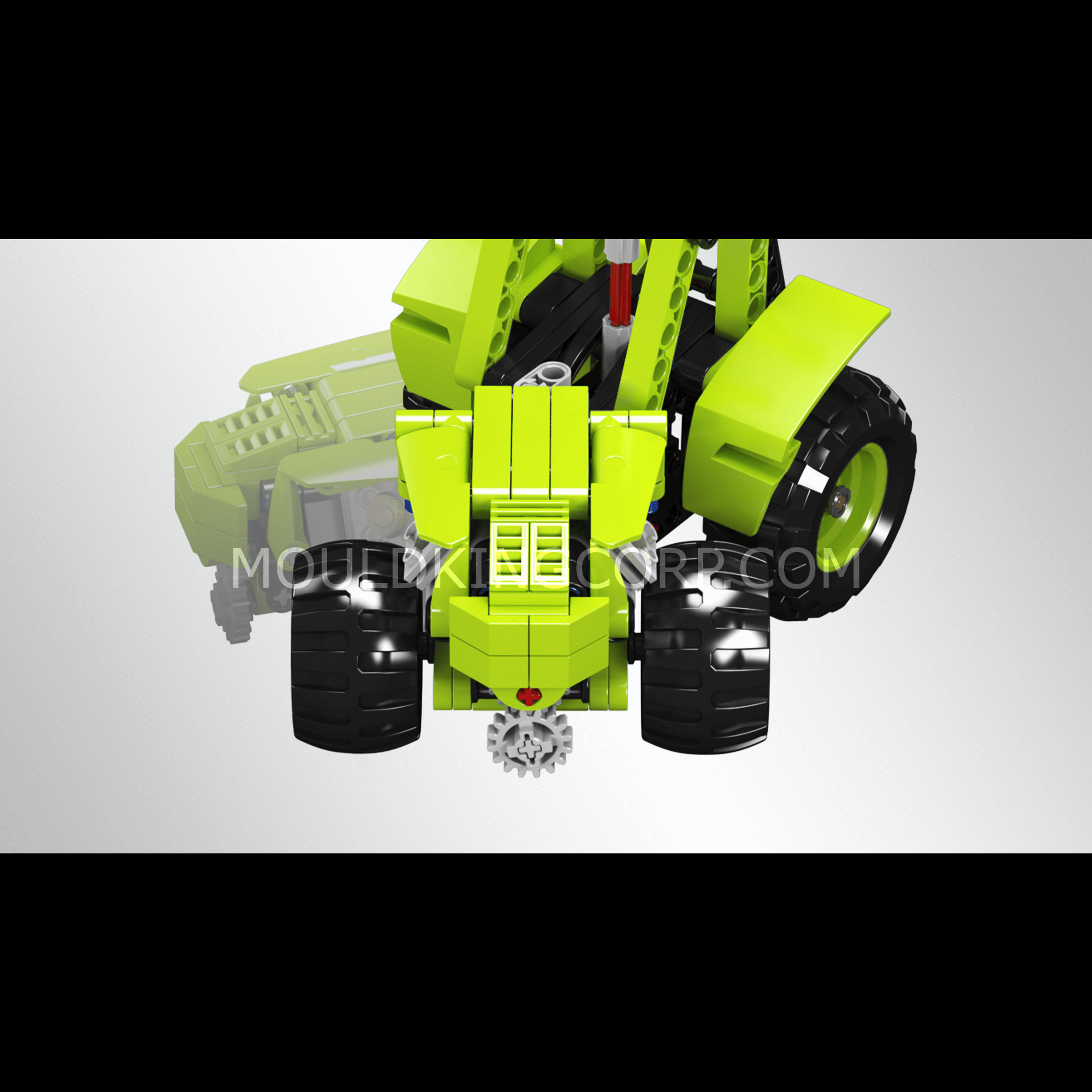 24024 Farm Tractor Building Toy Set | 242 PCS | Building Blocks Set - Image 4 of 5 | TheBrickTube