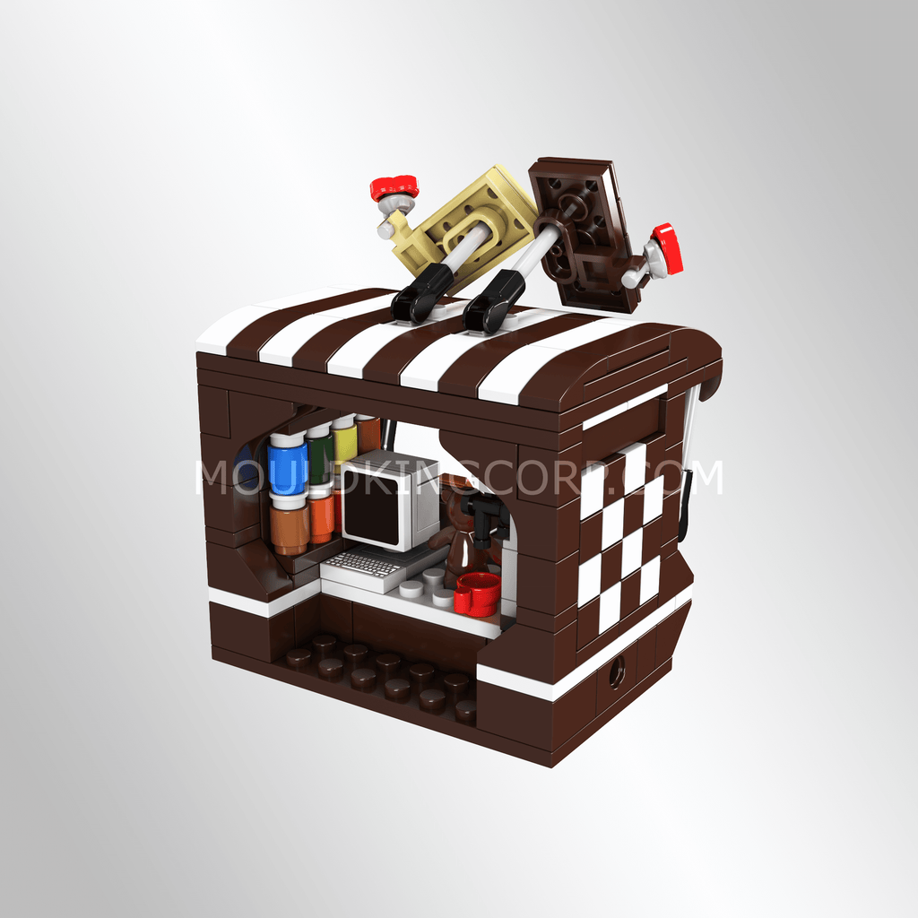 24027 Chocolate Shop Building Toy Set | 255 Pcs | Modular Building Blocks - Image 3 of 8 | TheBrickTube