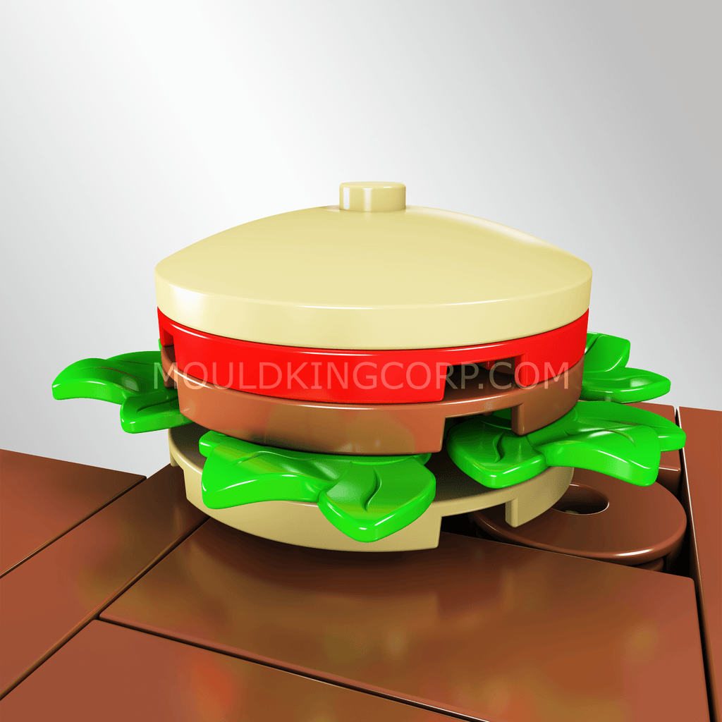 24028 BBQ Stand Building Toy Set | 249 Pcs | Modular Building Blocks - Image 3 of 8 | TheBrickTube