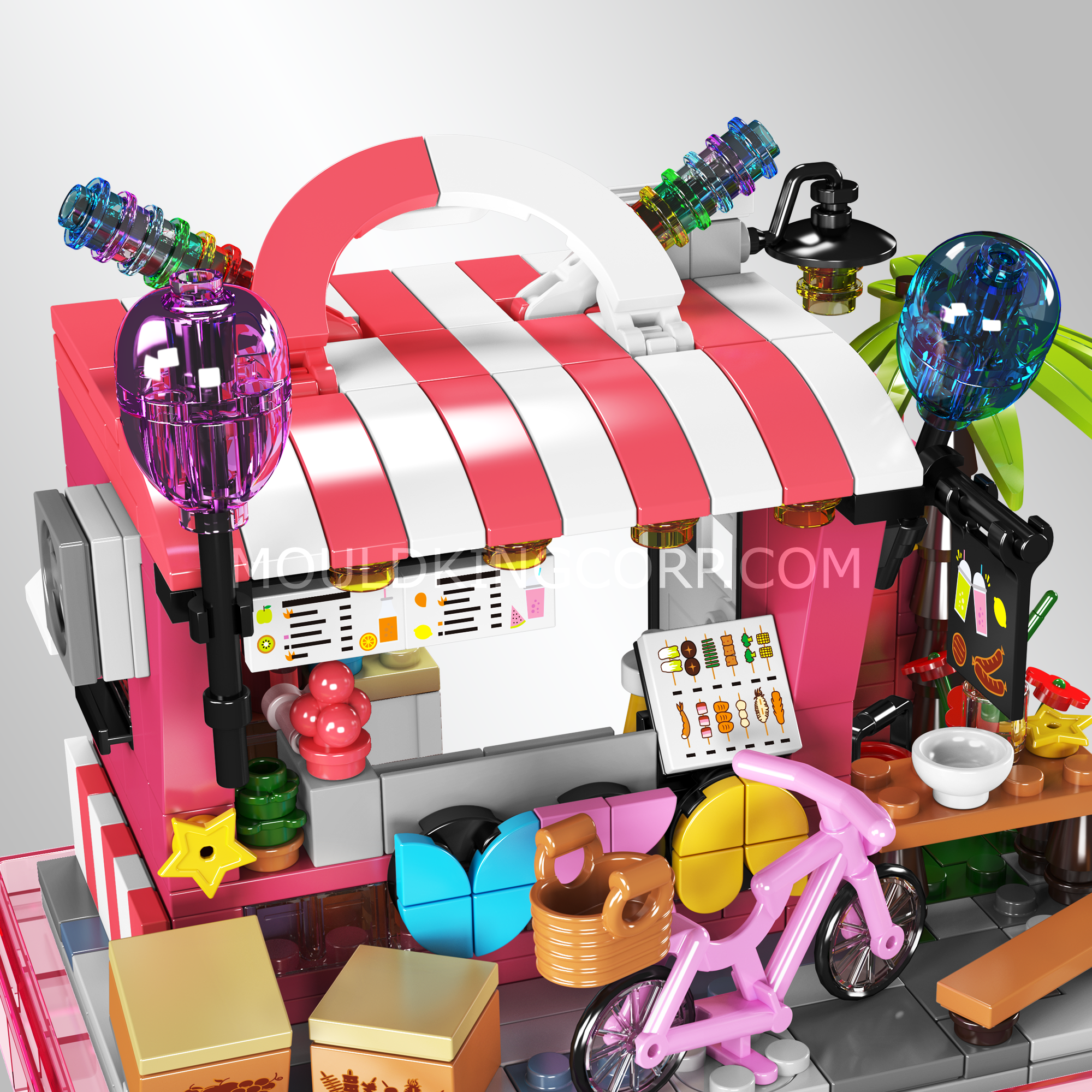 24039 Gourmet Food Shop Building Set | 394 Pcs - Image 2 of 3 | TheBrickTube