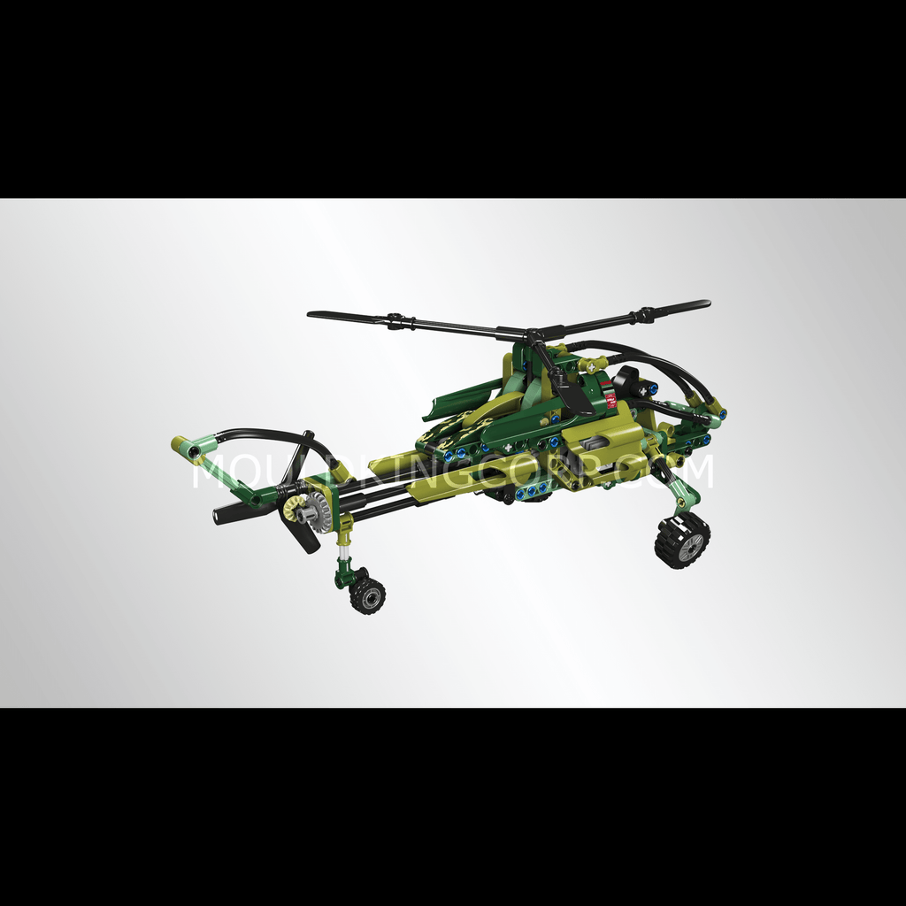 24052 Exploration Helicopter Model Building Set | 284 Pcs - Image 2 of 5 | TheBrickTube