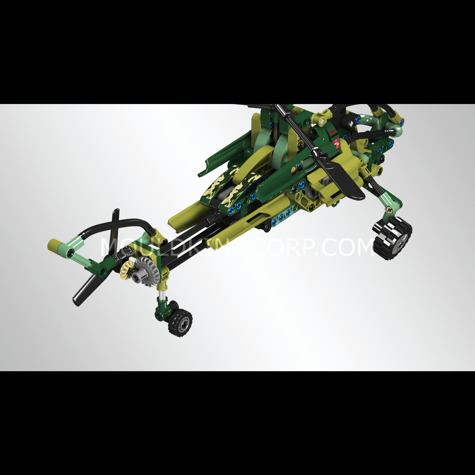 24052 Exploration Helicopter Model Building Set | 284 Pcs - Image 4 of 5 | TheBrickTube