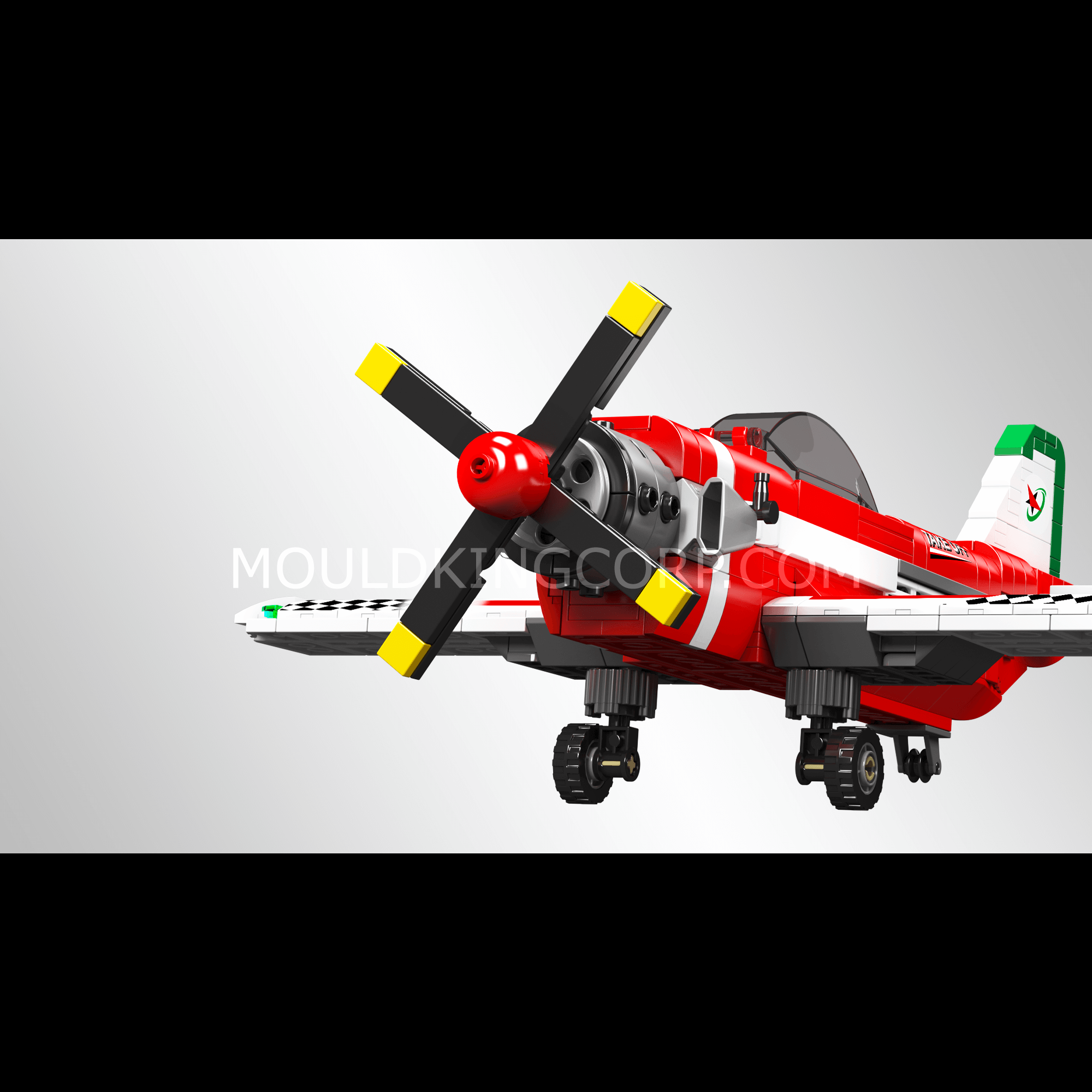 24058 Racing Airplane Model Building Set | 470 Pcs - Image 3 of 5 | TheBrickTube